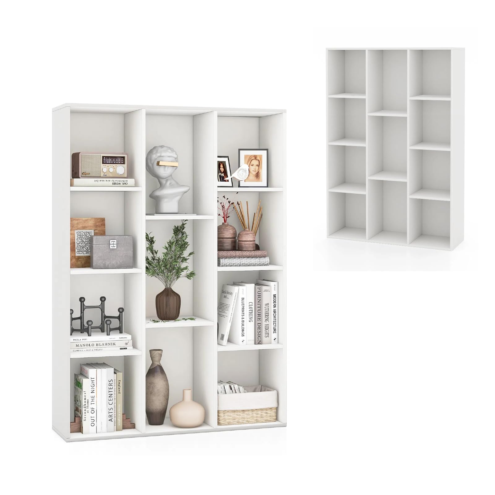 komfotteu-offenes-b-cherregal-11-f-cher-w-rfelregal-74x24x106cm-wei image 1