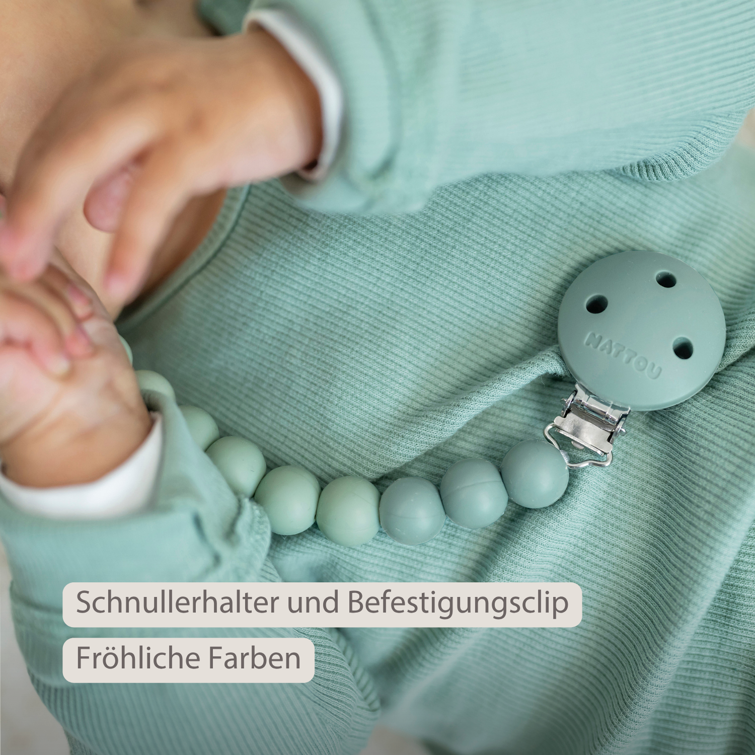 nattou-silikon-schnullerkette-21-cm-farbverlauf-gr-n image 3