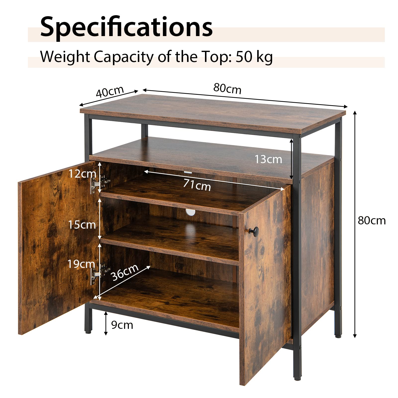 komfotteu-sideboard-k-chenschrank-industriestil-mit-2-t-ren image 3