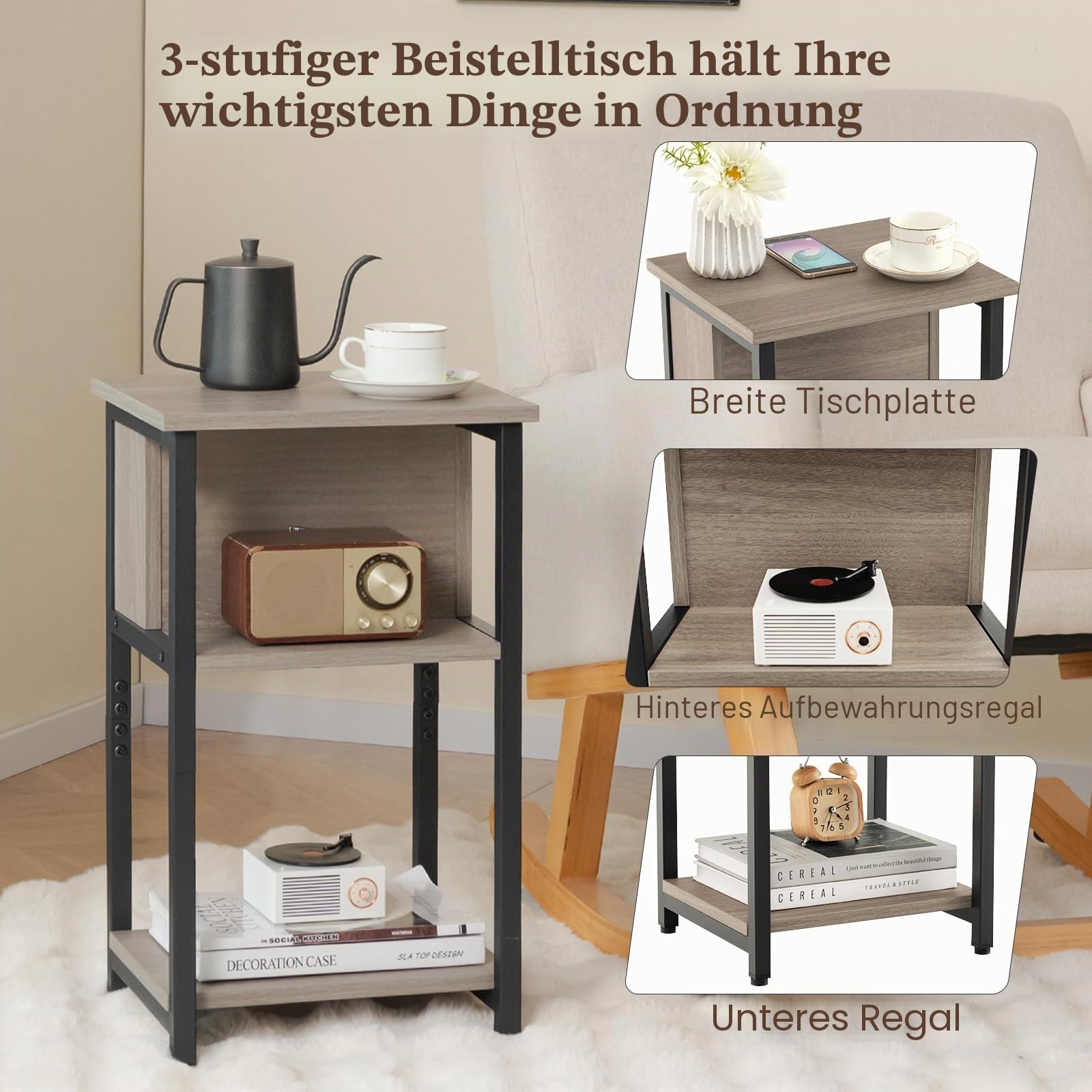komfotteu-3-stufiger-nachttisch-mit-ablage-vintage-beistelltisch-34-x-30-x-58-5- image 4