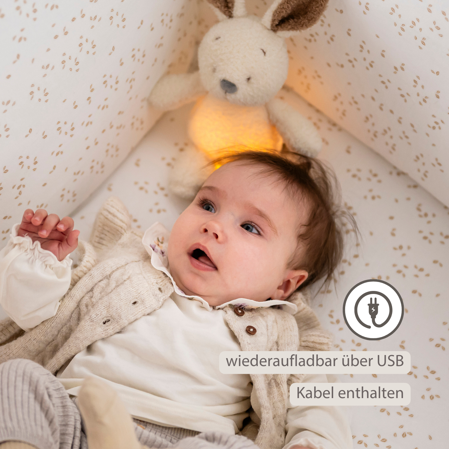 nattou-teddy-baby-nachtlicht-kaninchen-25-cm-beige image 7