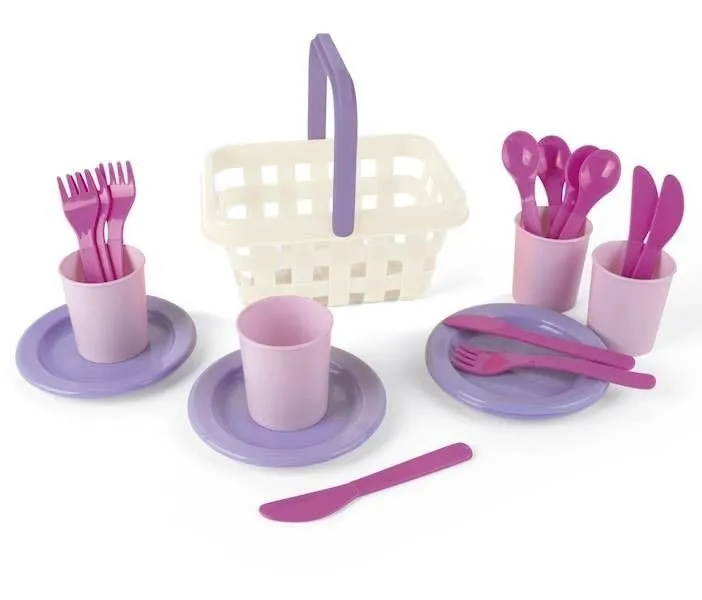 dantoy-4318-my-little-princess-picknickkorb-spielzeug-set-mehrfarbig image 1