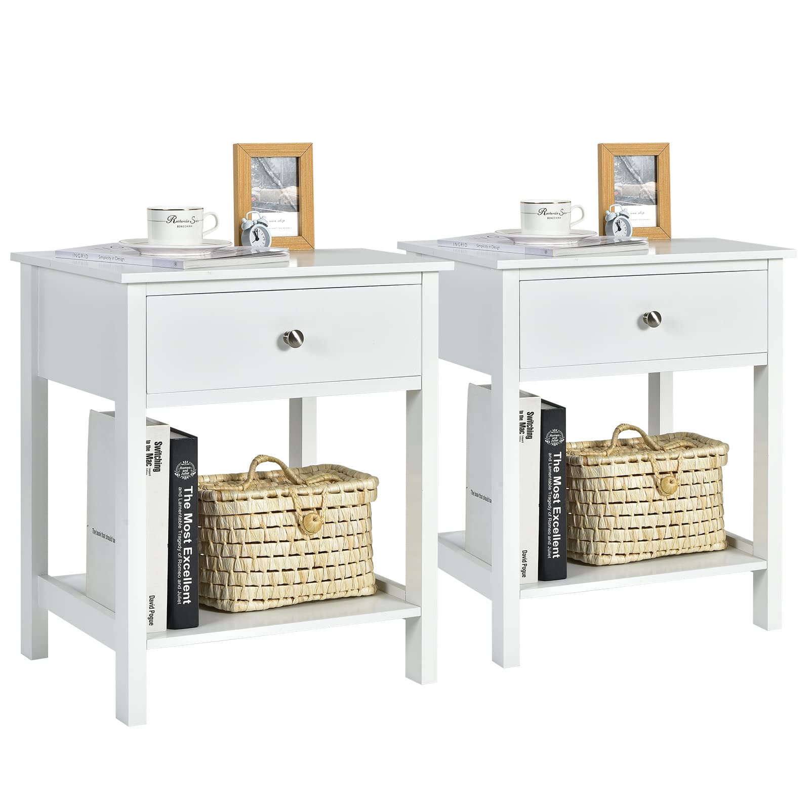 komfotteu-nachttisch-mit-schublade-beistelltisch-modern-wei-48-x-40-x-58-cm image 8
