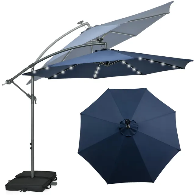 komfotteu-ampelschirm-led-solar-300cm-mit-kurbel-und-sands-cke image 1