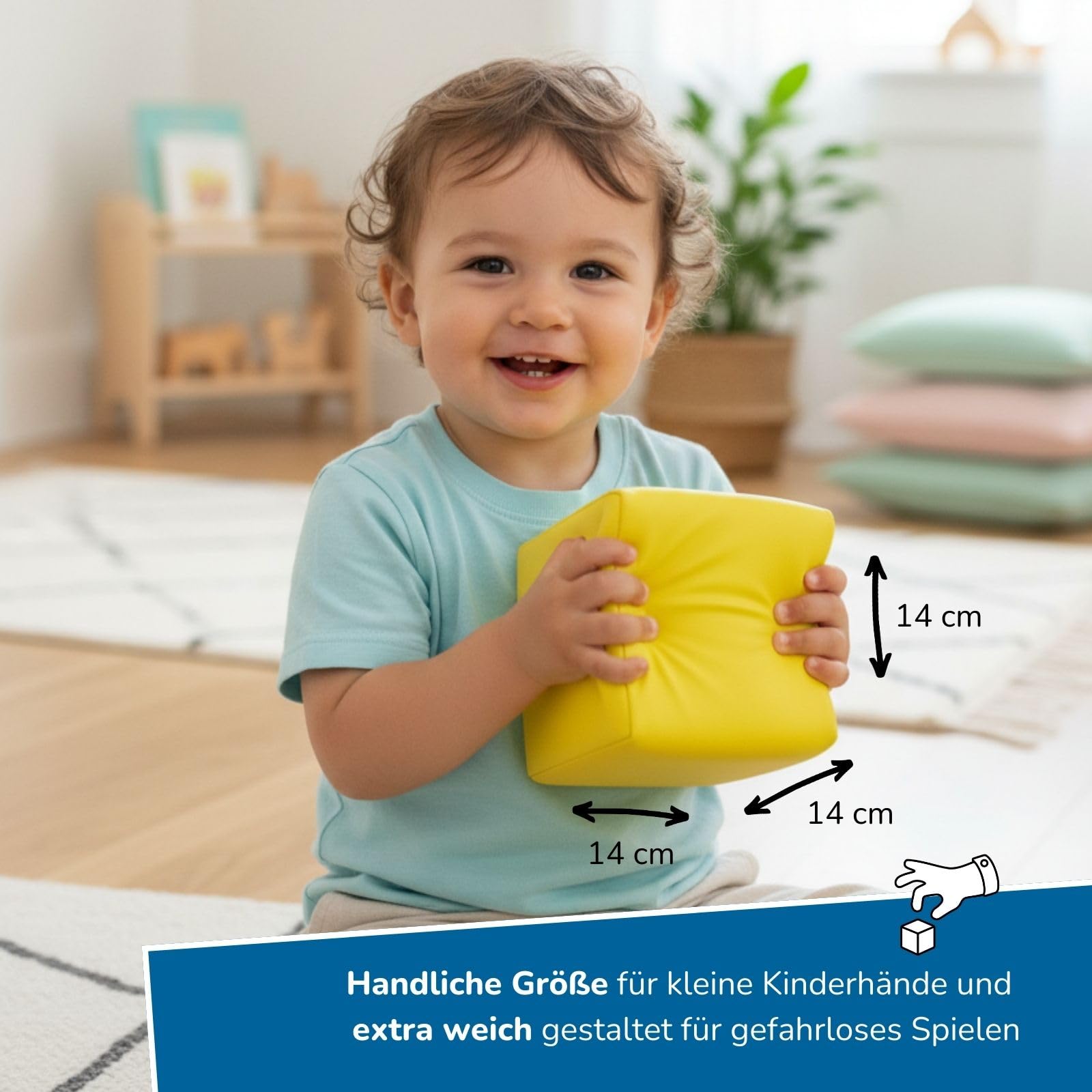 alldoro-xxl-soft-bausteine-6er-set-schaumstoffw-rfel-14-cm image 4