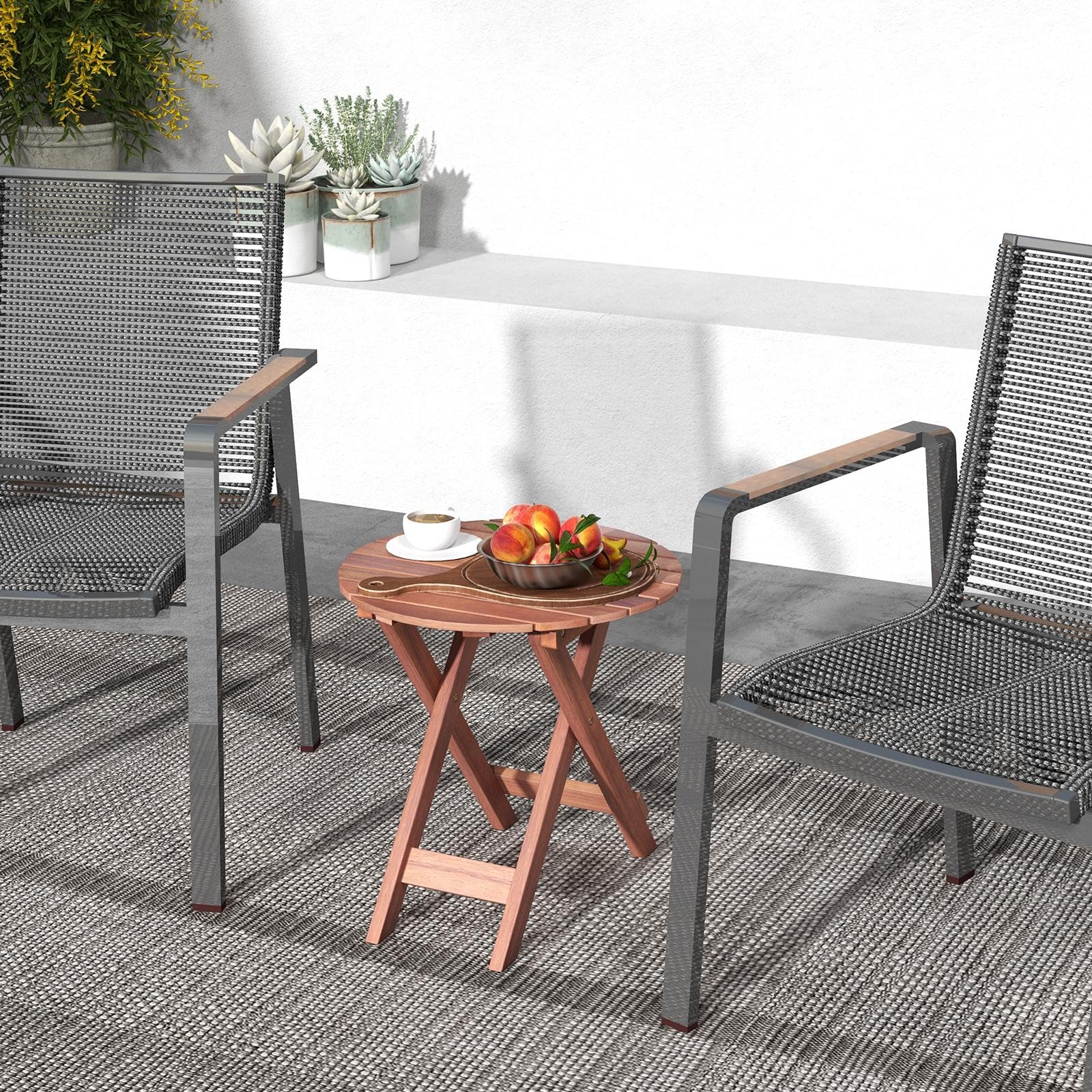 komfotteu-faltbarer-beistelltisch-aus-akazienholz-rund-46-x-45-cm image 7