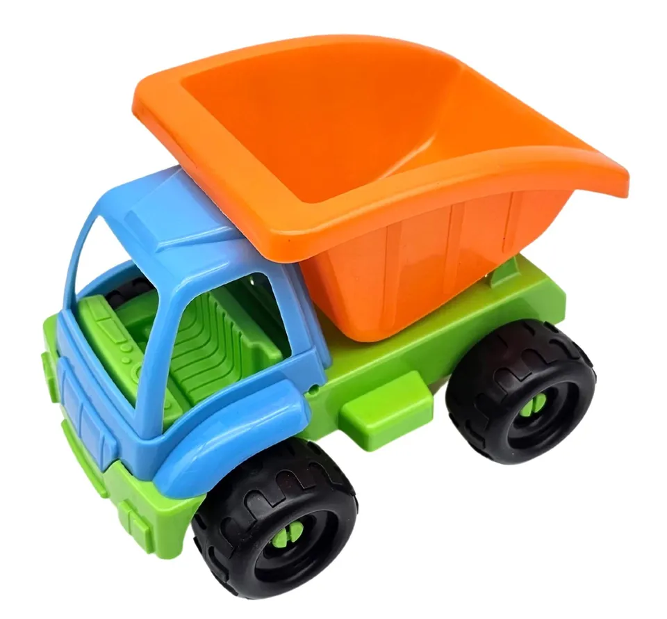 alldoro-60047-spielzeug-lkw-mit-kippmulde-kunststoff-bunt-20x15x13-5-cm image 1