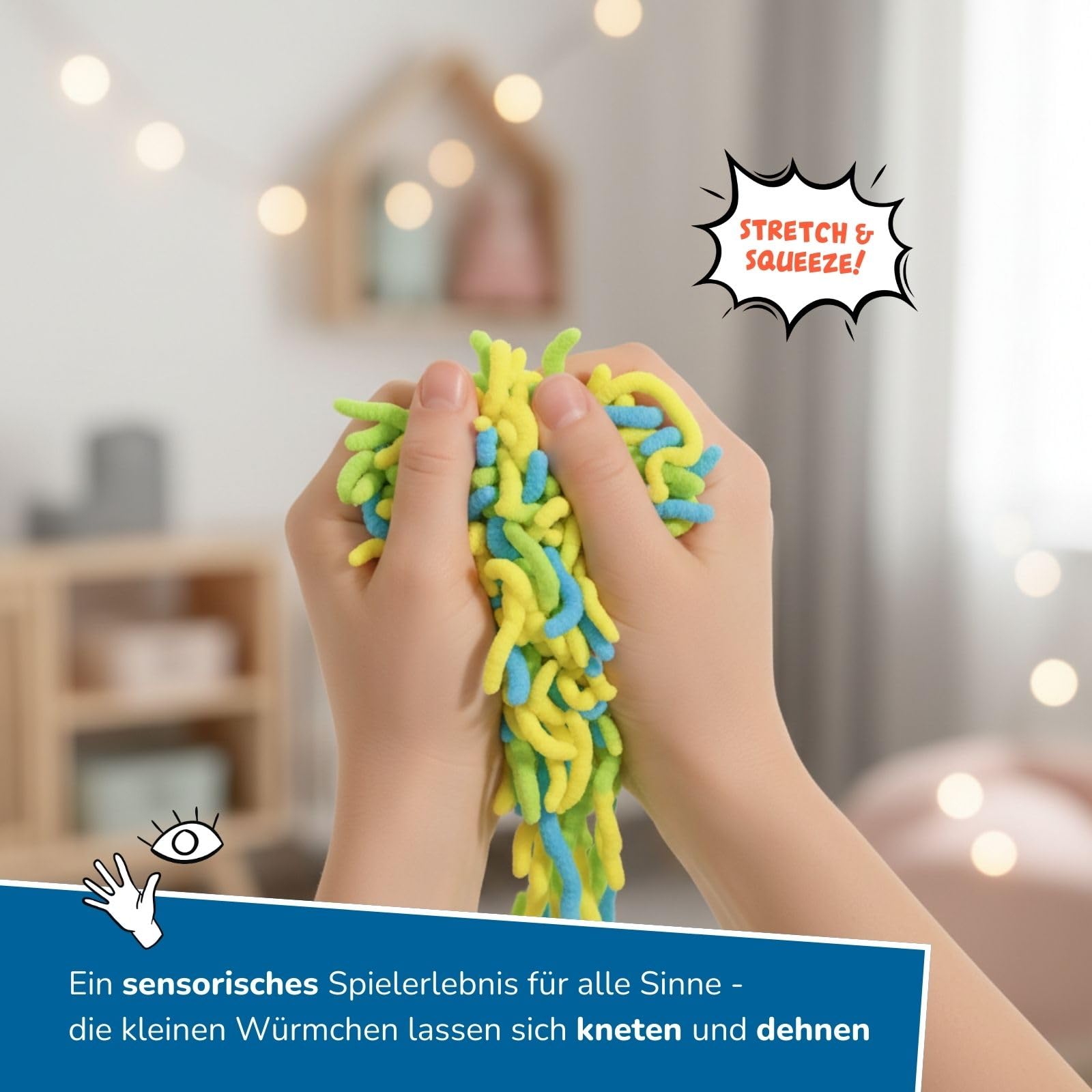 alldoro-squishy-worms-3er-set-motorikspielzeug-gelb-blau-gr-n image 3