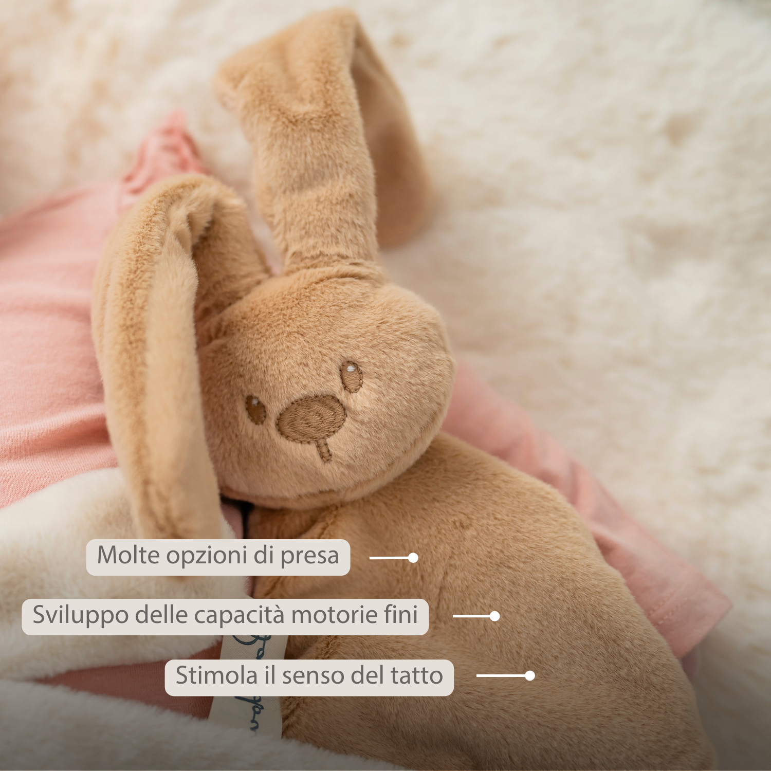 nattou-lapidou-baby-schmusetuch-hase-27-x-27-cm-warmes-beige image 3