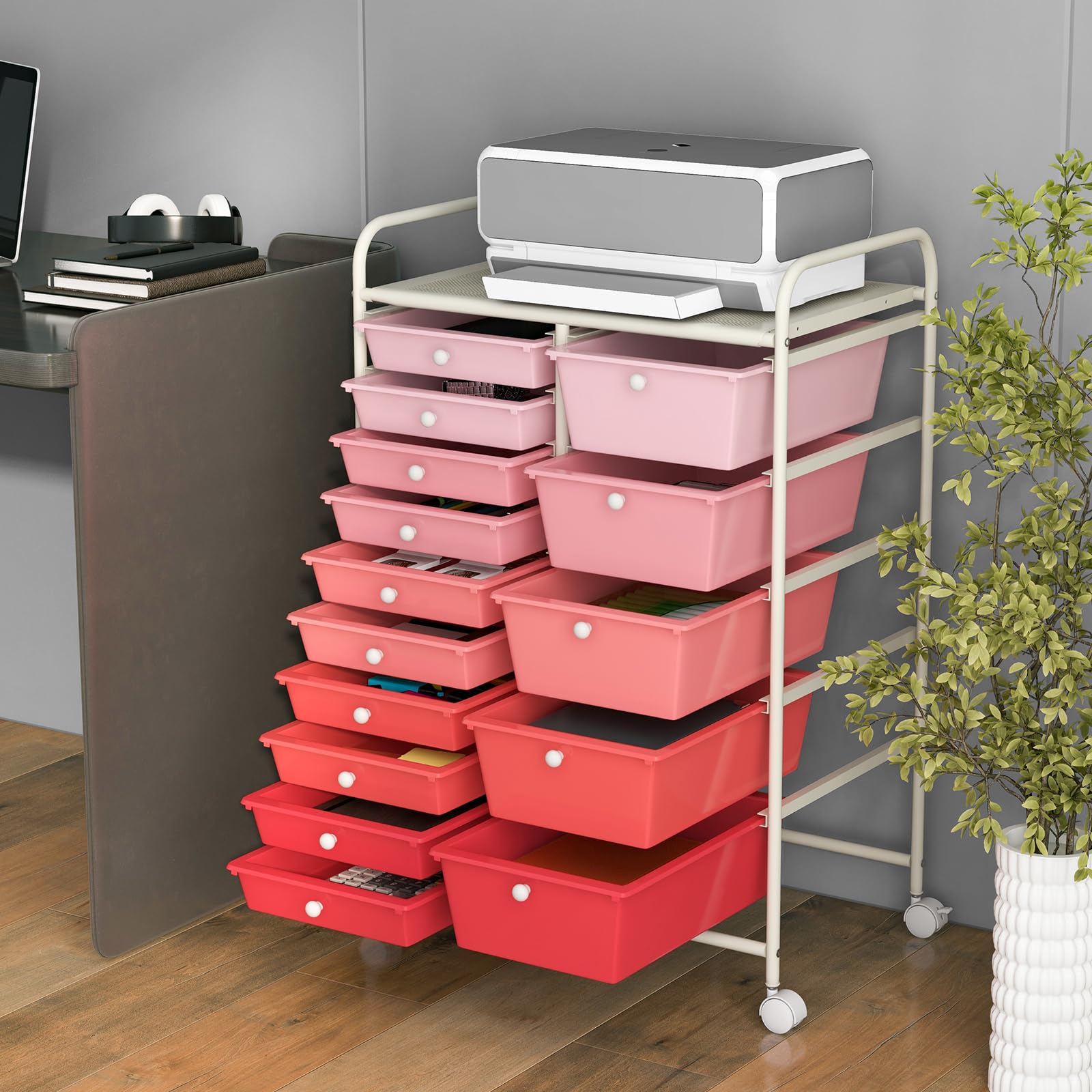 komfotteu-rollwagen-15-schubladen-rosa-62-5-x-37-x-87-cm-mit-r-dern image 7