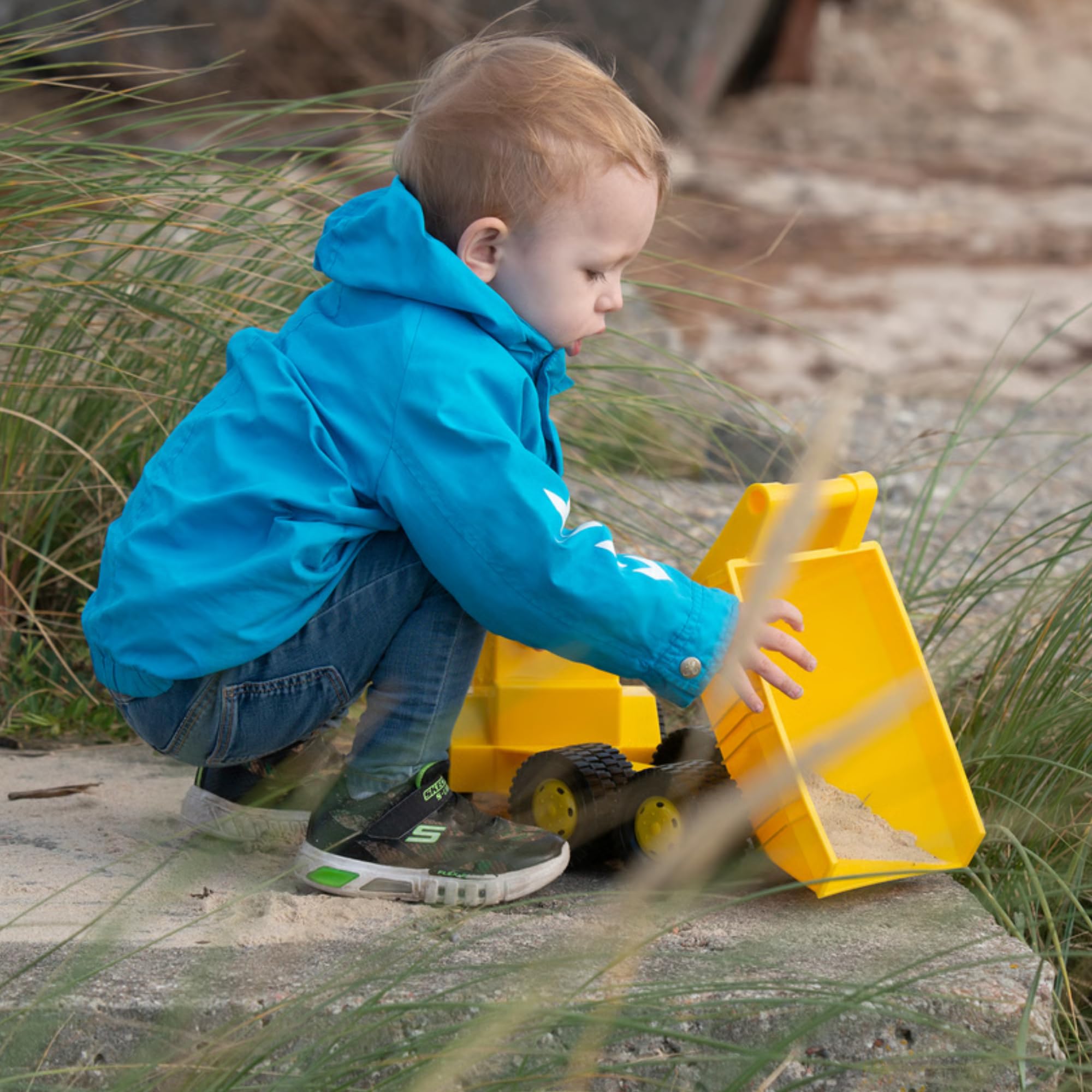 dantoy-larger-dumper-truck-47-cm-gro-er-kipplaster-f-r-sandkasten image 2