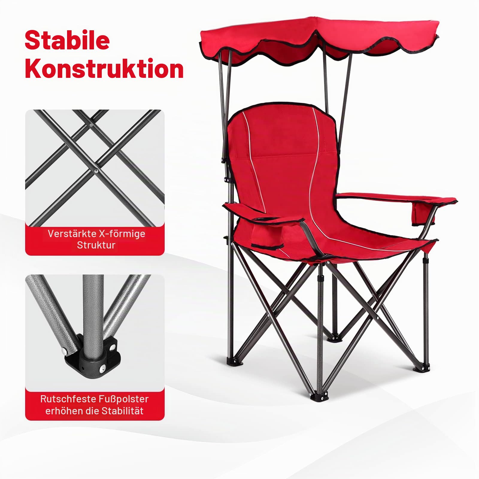 komfotteu-campingstuhl-mit-baldachin-faltbar-bis-130-kg-rot image 7