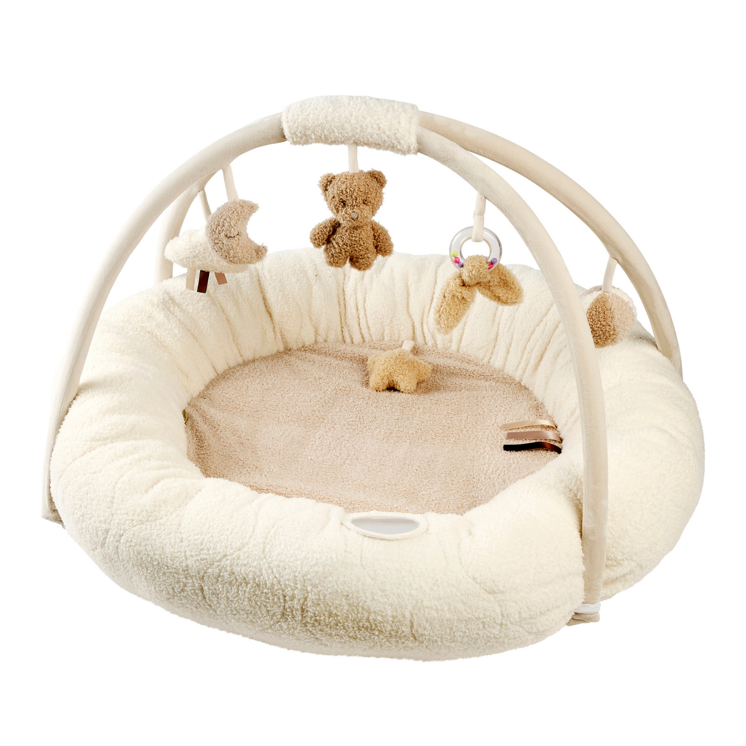 nattou-teddy-spielmatte-baby-mit-b-gen-rund-90x90-cm image 1