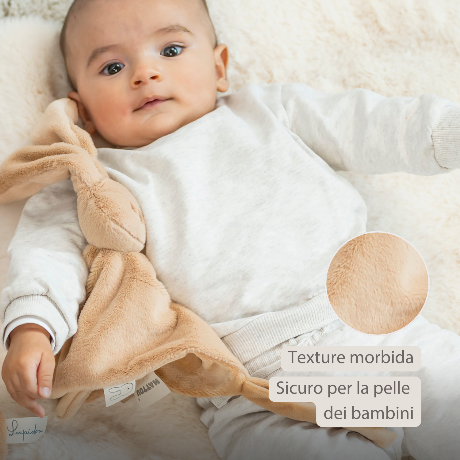 nattou-lapidou-baby-schmusetuch-hase-27-x-27-cm-warmes-beige image 5