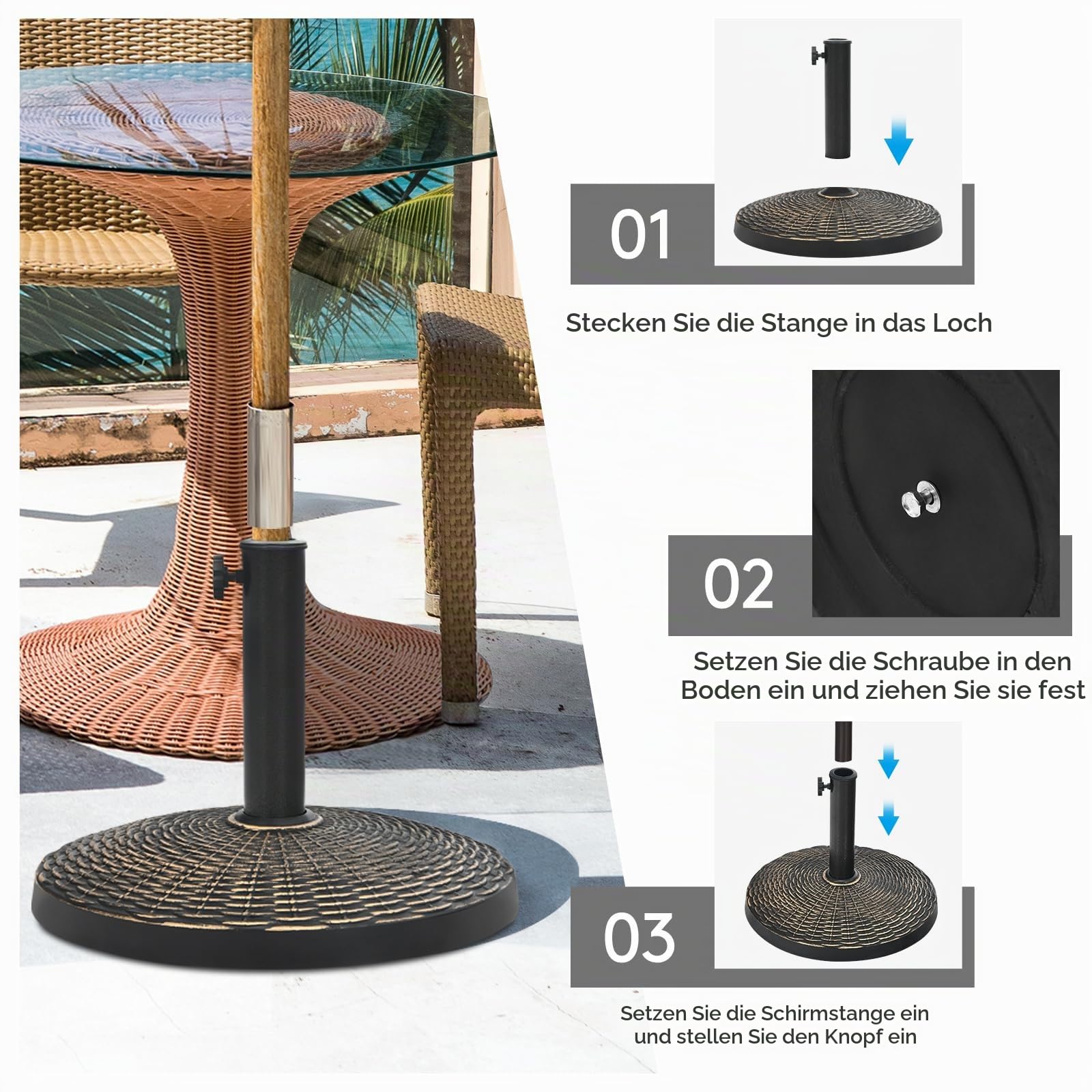 komfotteu-sonnenschirmst-nder-rund-10-kg-f-r-39-48-mm-schirmstock-mit-rattandesi image 3