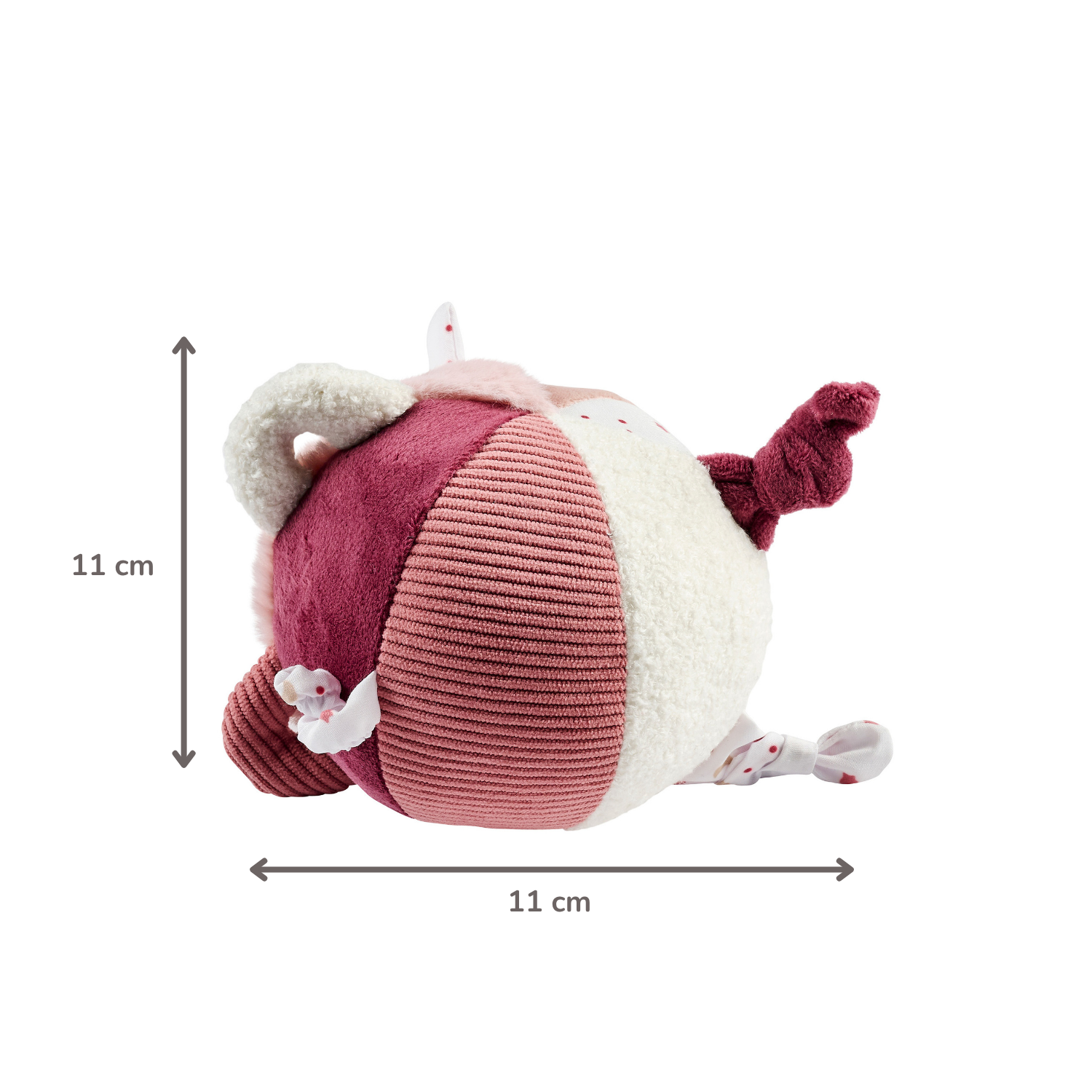 nattou-lapidou-kuschelball-15-cm-aktivit-tsball-puderrosa-mit-rassel image 5