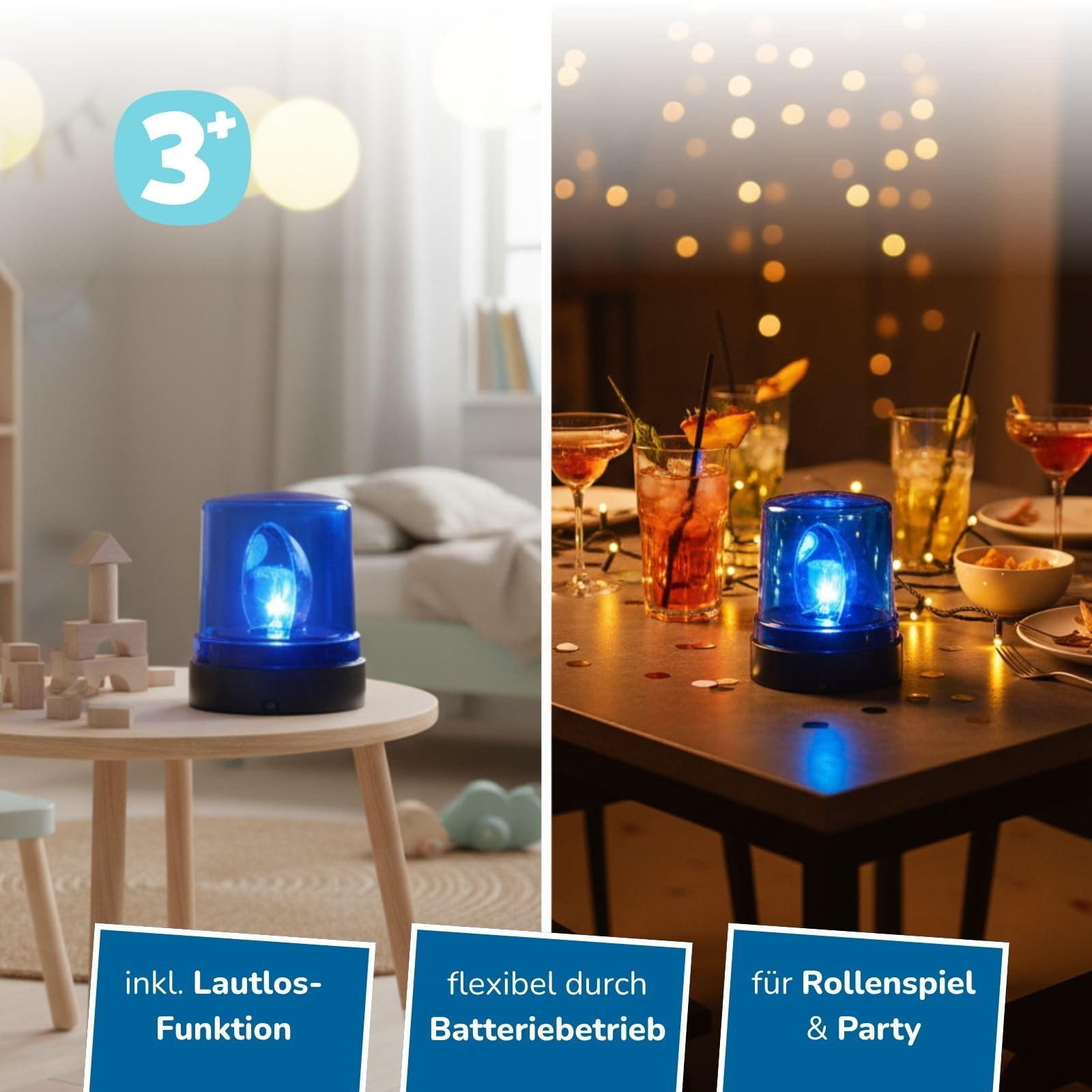 alldoro-spielzeug-blaulicht-mit-sound-led-licht-lautlos-funktion image 2