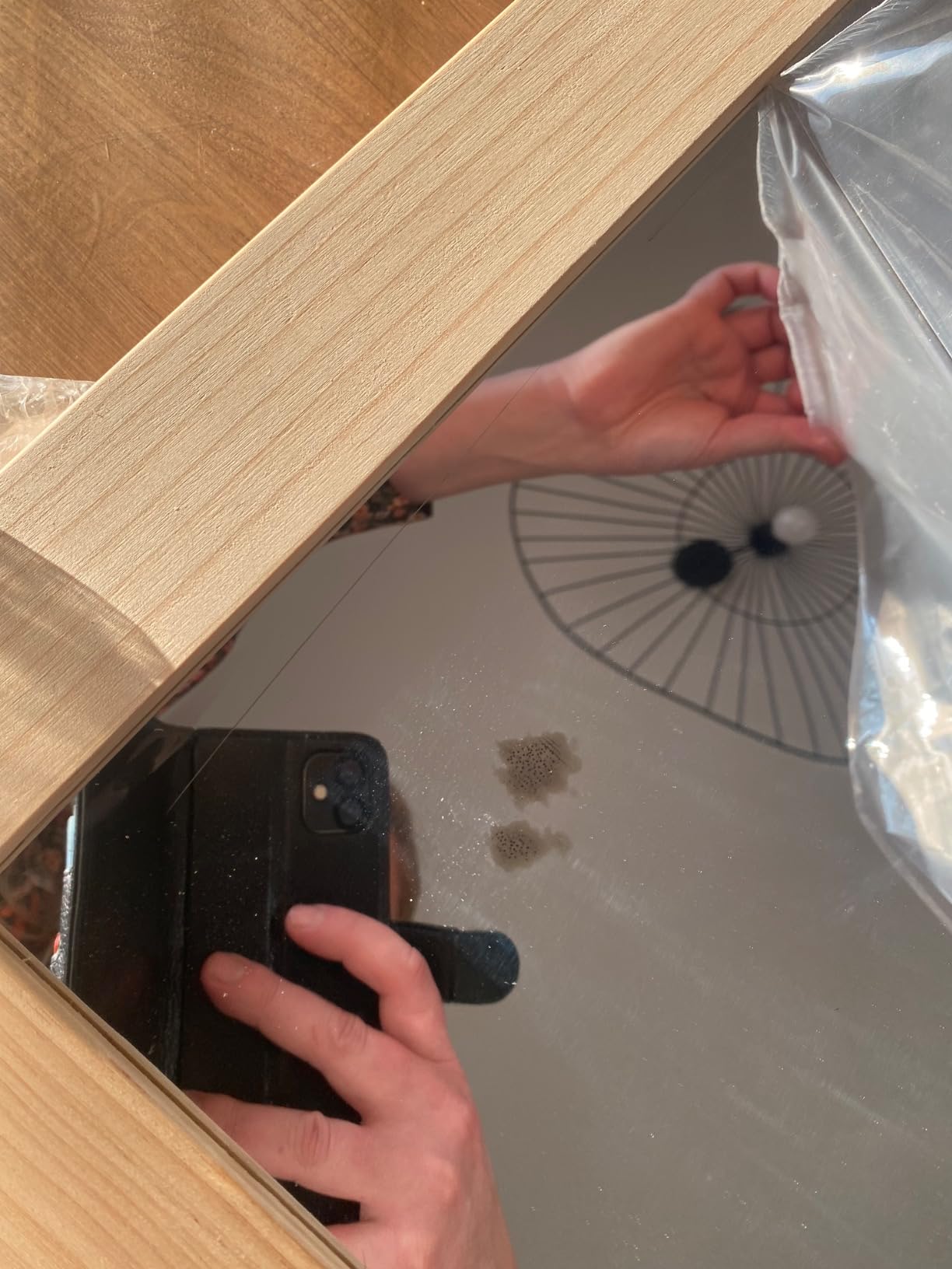 Leider Kratzer drin