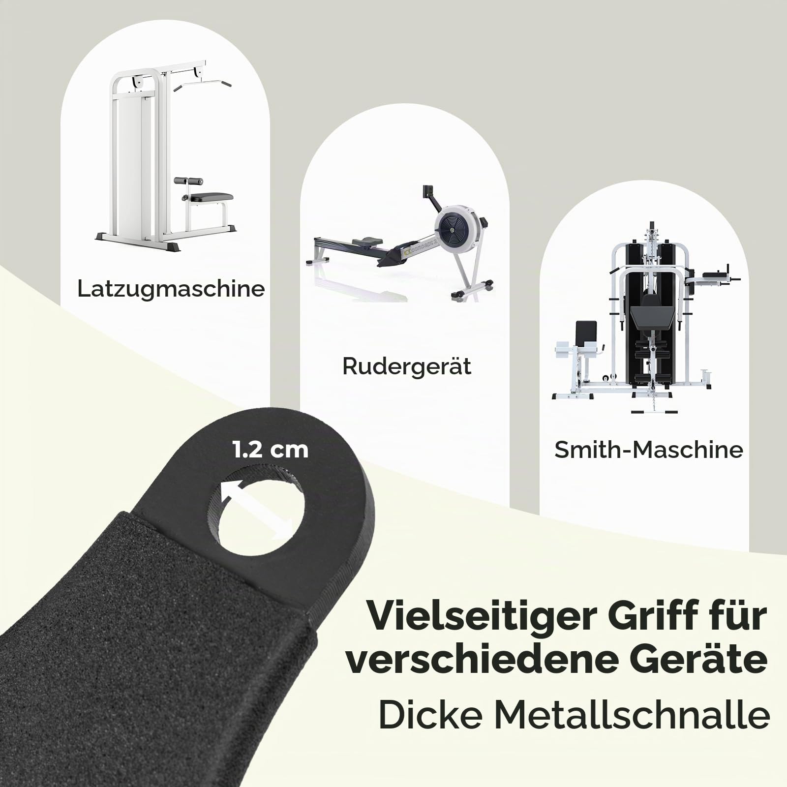 komfotteu-5-teiliges-rudergriff-set-f-r-kabelzug-latzug-und-rudern image 4