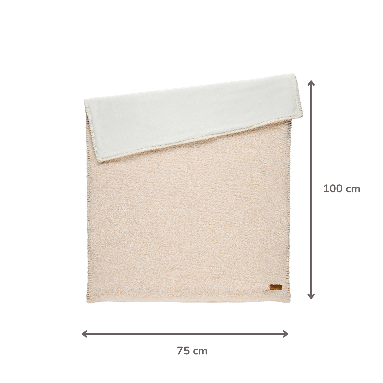 nattou-teddy-supersoft-decke-ecru-100x75-cm-wendbar image 2