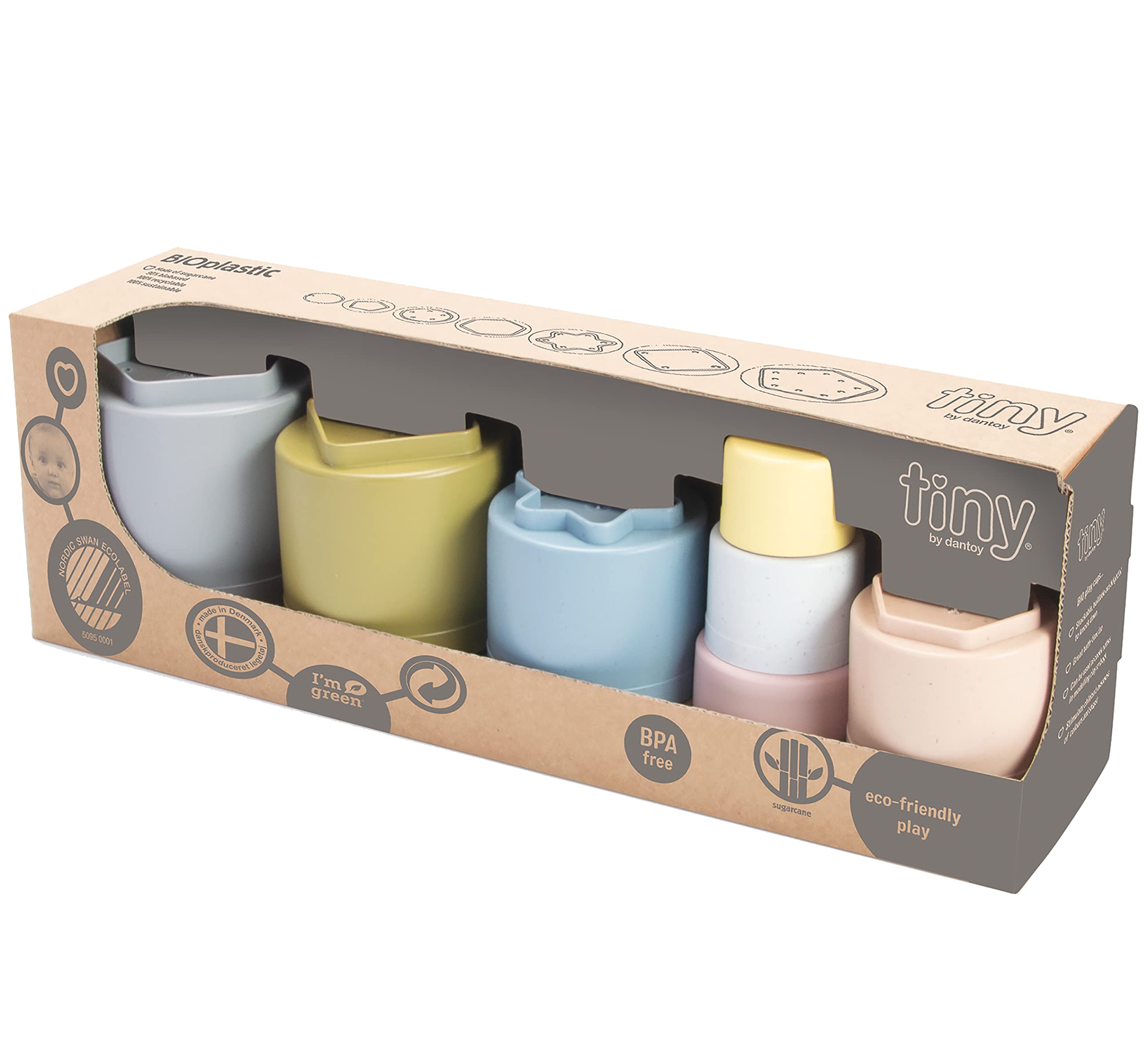 dantoy-bio-stapelbecher-7-teilig-aus-zuckerrohr-made-in-denmark image 5
