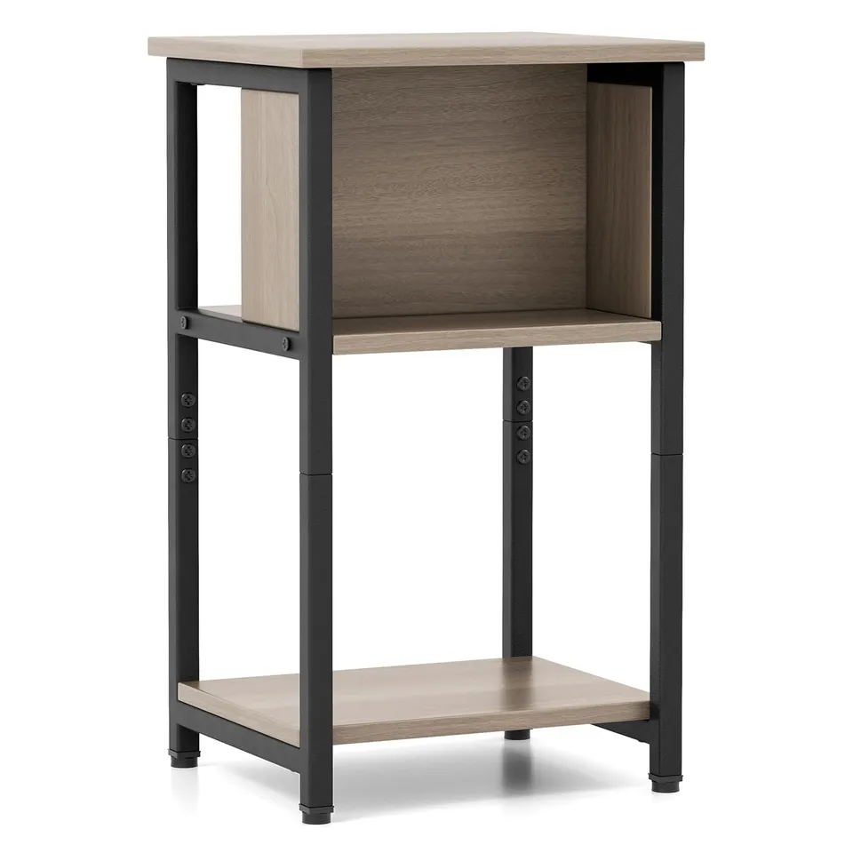 komfotteu-3-stufiger-nachttisch-mit-ablage-vintage-beistelltisch-34-x-30-x-58-5- image 1