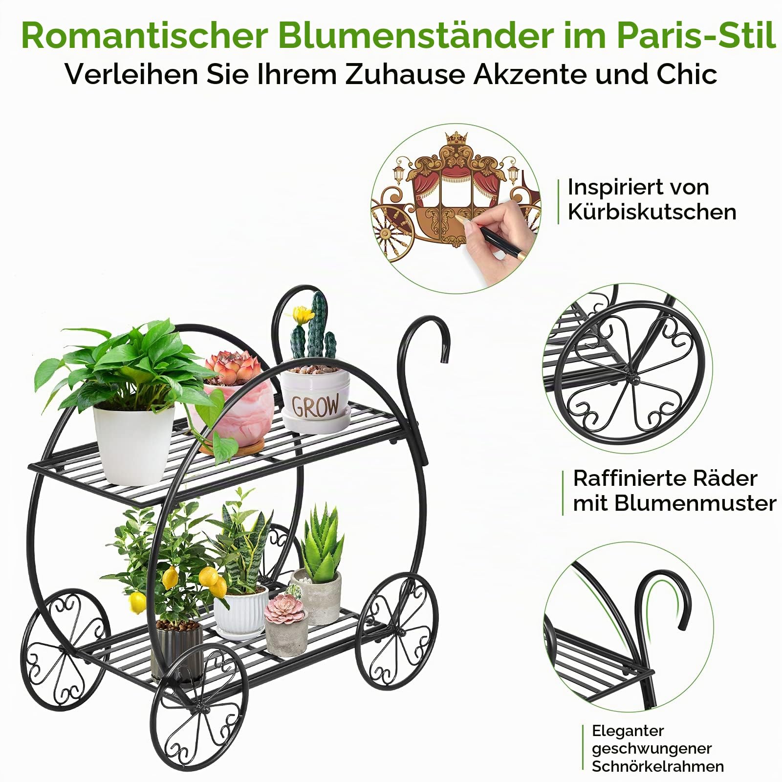 komfotteu-blumenst-nder-metall-pflanzwagen-mit-4-r-dern-und-2-griffen-67x34x60-c image 3