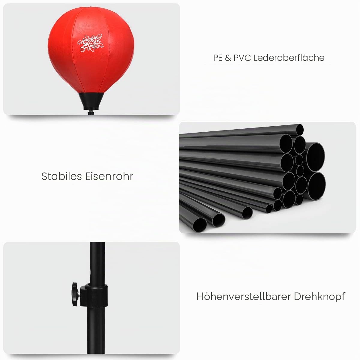 komfotteu-punchingball-standbox-set-h-henverstellbar-120-154-cm-mit-boxhandschuh image 3