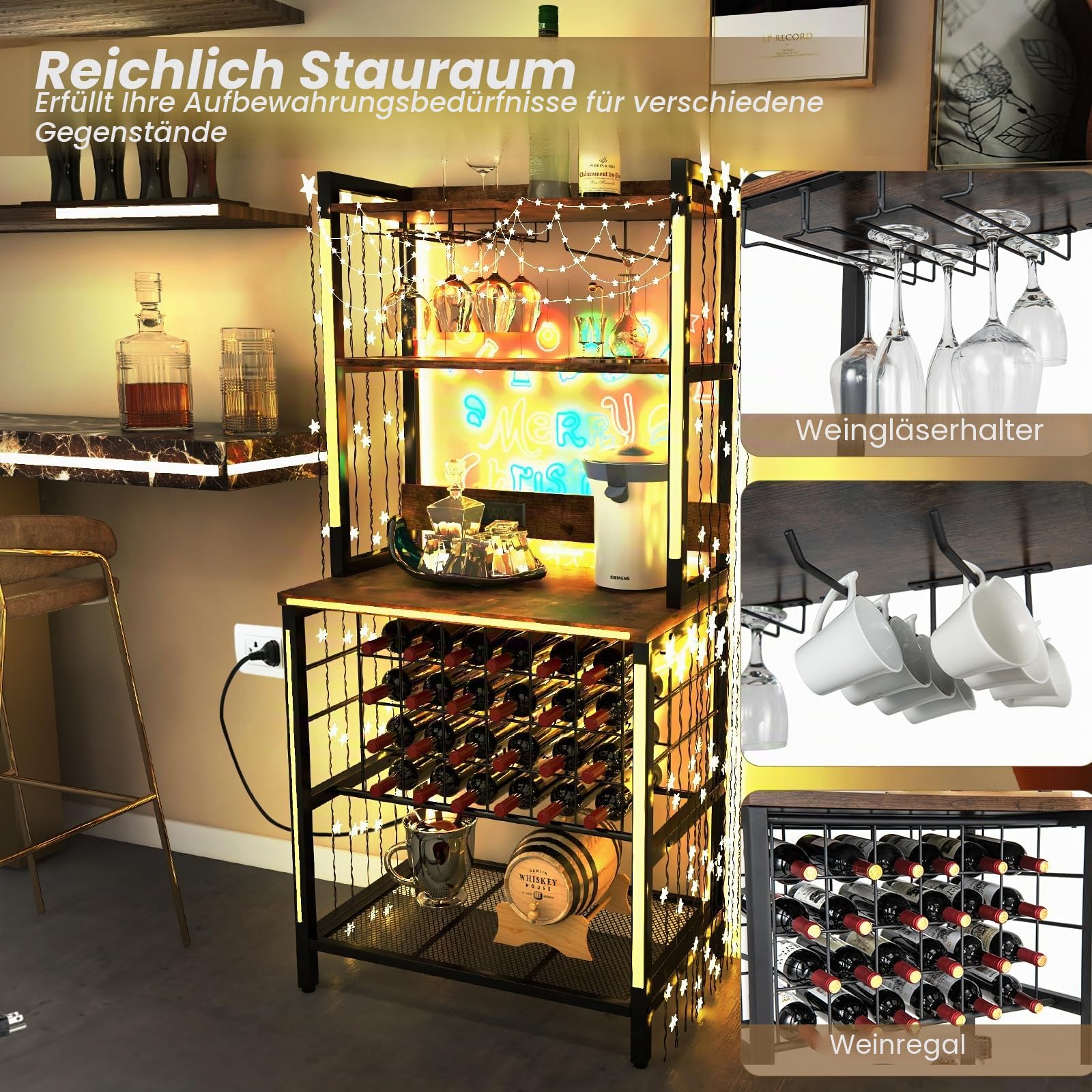 komfotteu-weinregal-4-etagen-76x48x163-cm-f-r-24-flaschen-k-chenregal-mit-steckd image 5