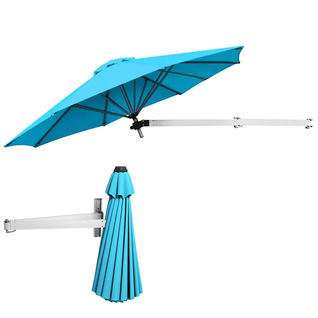 komfotteu-wandschirm-winkelverstellbar-250-cm-mit-sonnenschutz image 1