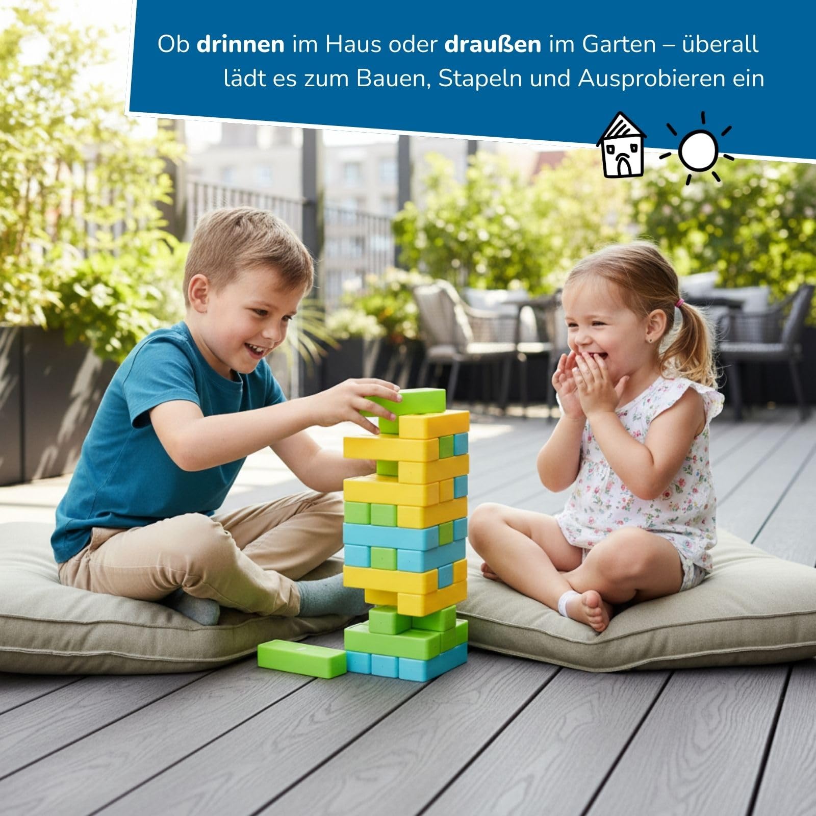 alldoro-xxl-wackelturm-domino-2-in-1-jumbo-gesellschaftsspiel-30-steine image 5