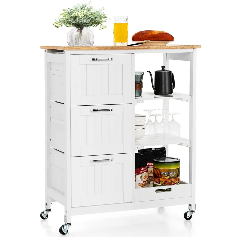 komfotteu-k-chenwagen-4-st-ckig-mit-arbeitsplatte-3-schubladen-67x37x84cm-wei image 1