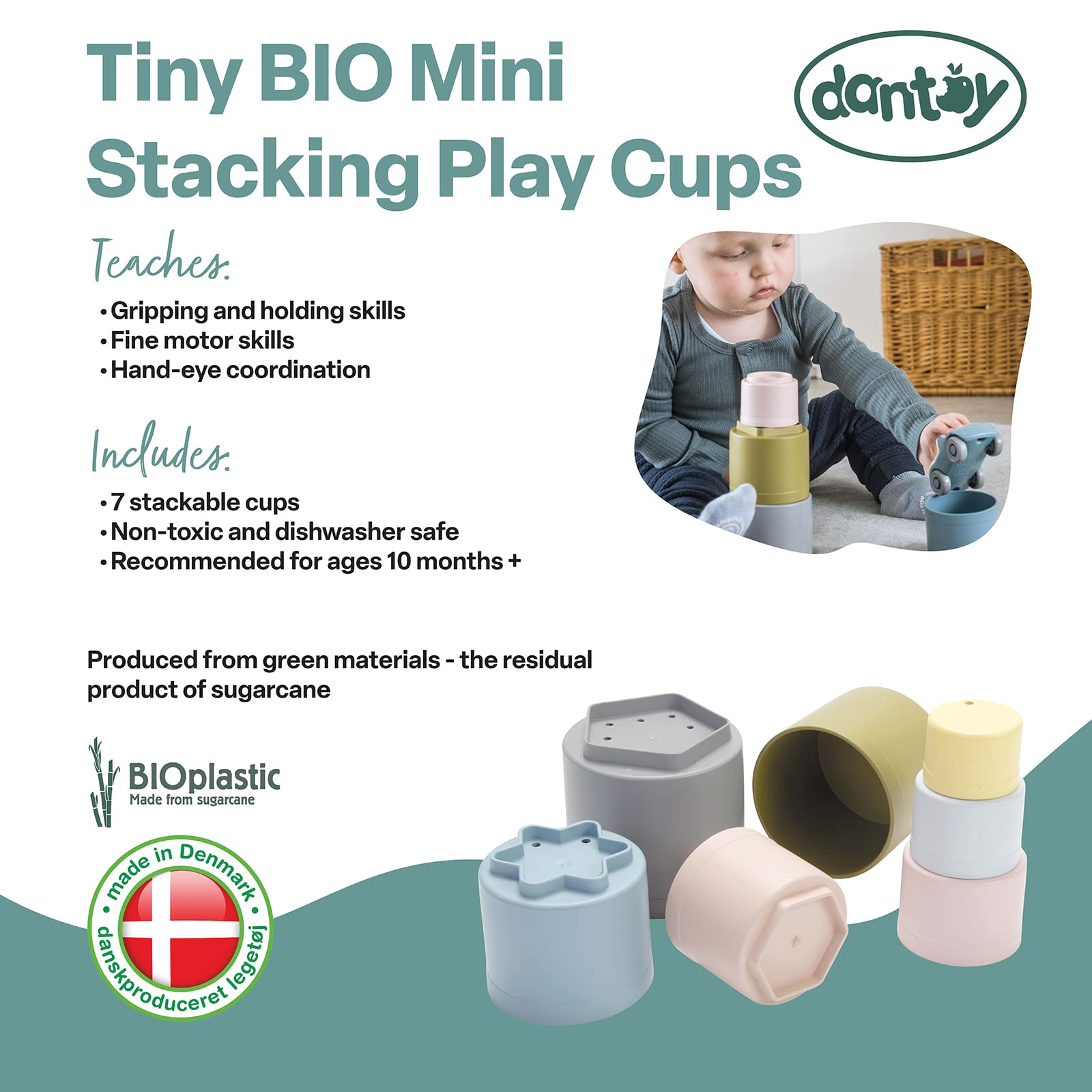dantoy-bio-stapelbecher-7-teilig-aus-zuckerrohr-made-in-denmark image 2