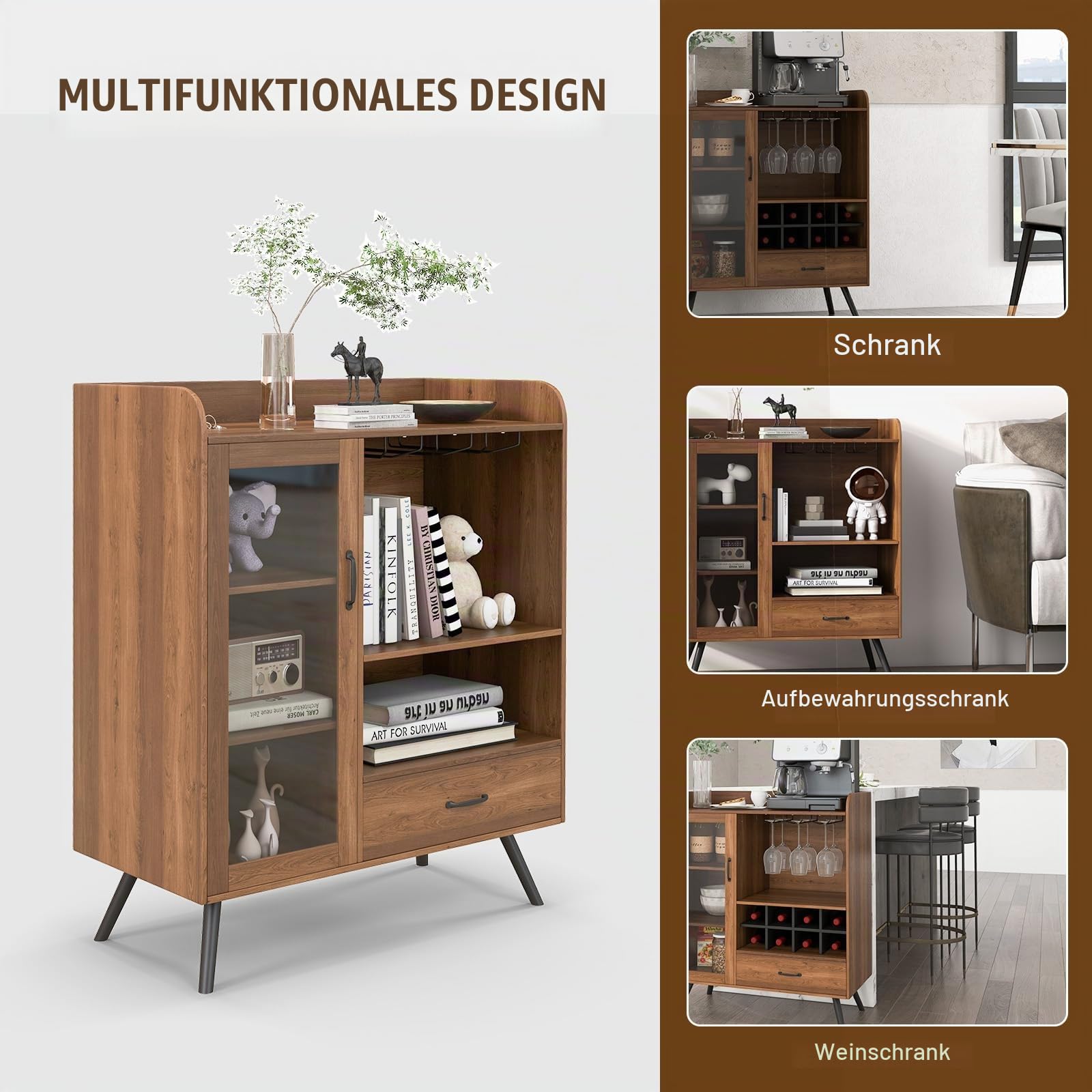 komfotteu-weinschrank-barschrank-vintage-80x40x95-cm-mit-glashaltern image 6