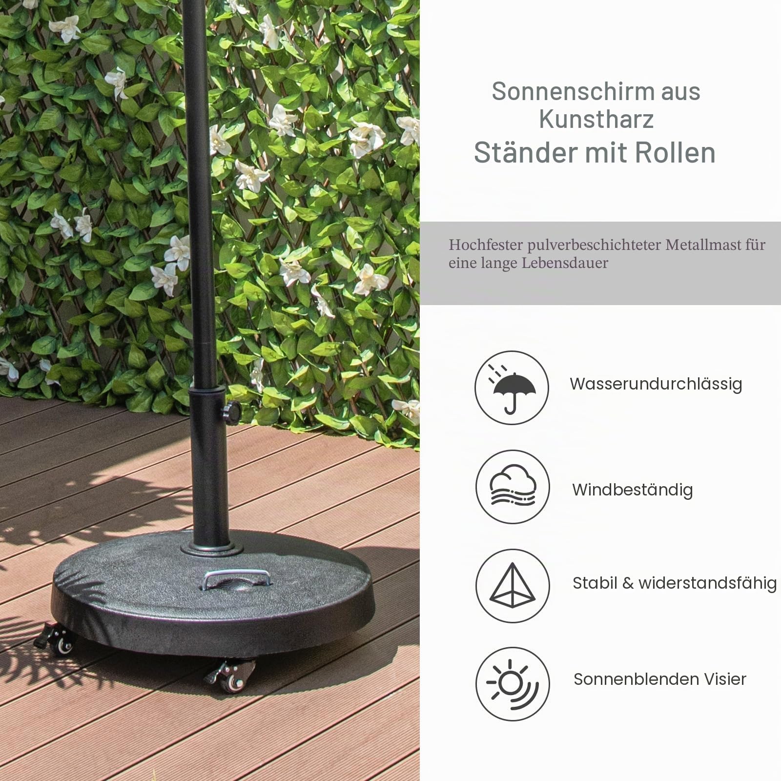 komfotteu-schirmst-nder-mit-rollen-52cm-f-r-38-48mm-schwarz image 3