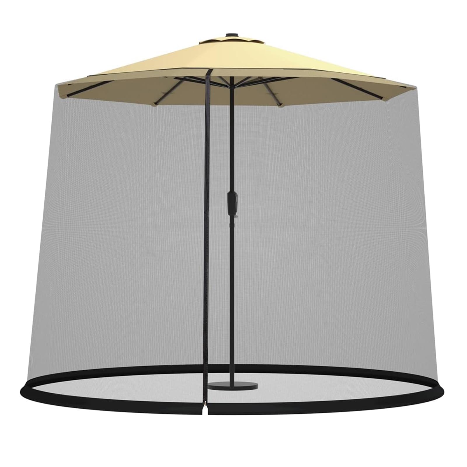 komfotteu-moskitonetz-verstellbar-f-r-270-300-cm-schirm-pavillon-schwarz image 7
