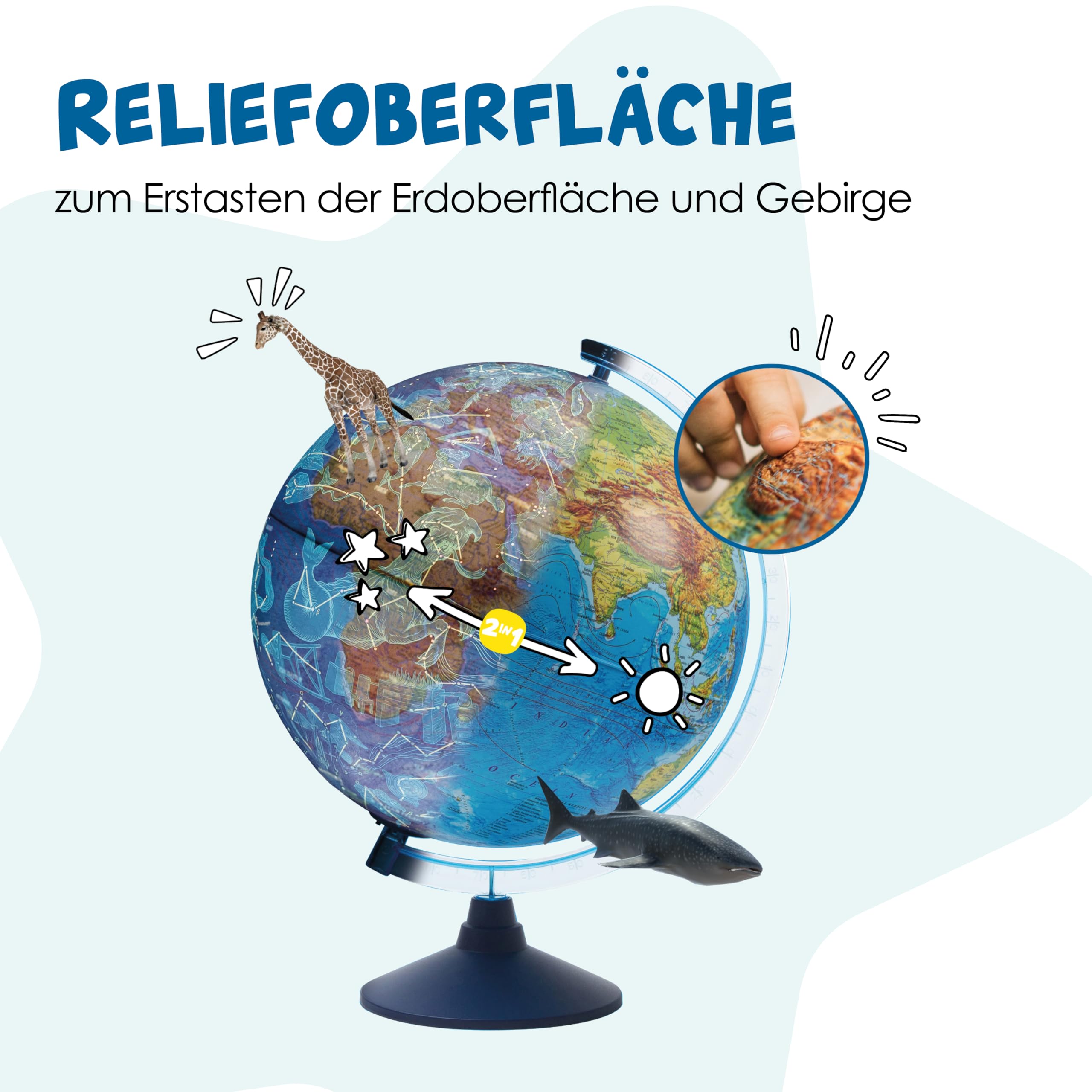 alldoro-3d-lexi-globus-2-0-led-leuchtglobus-25-cm-mit-app-und-ar image 4