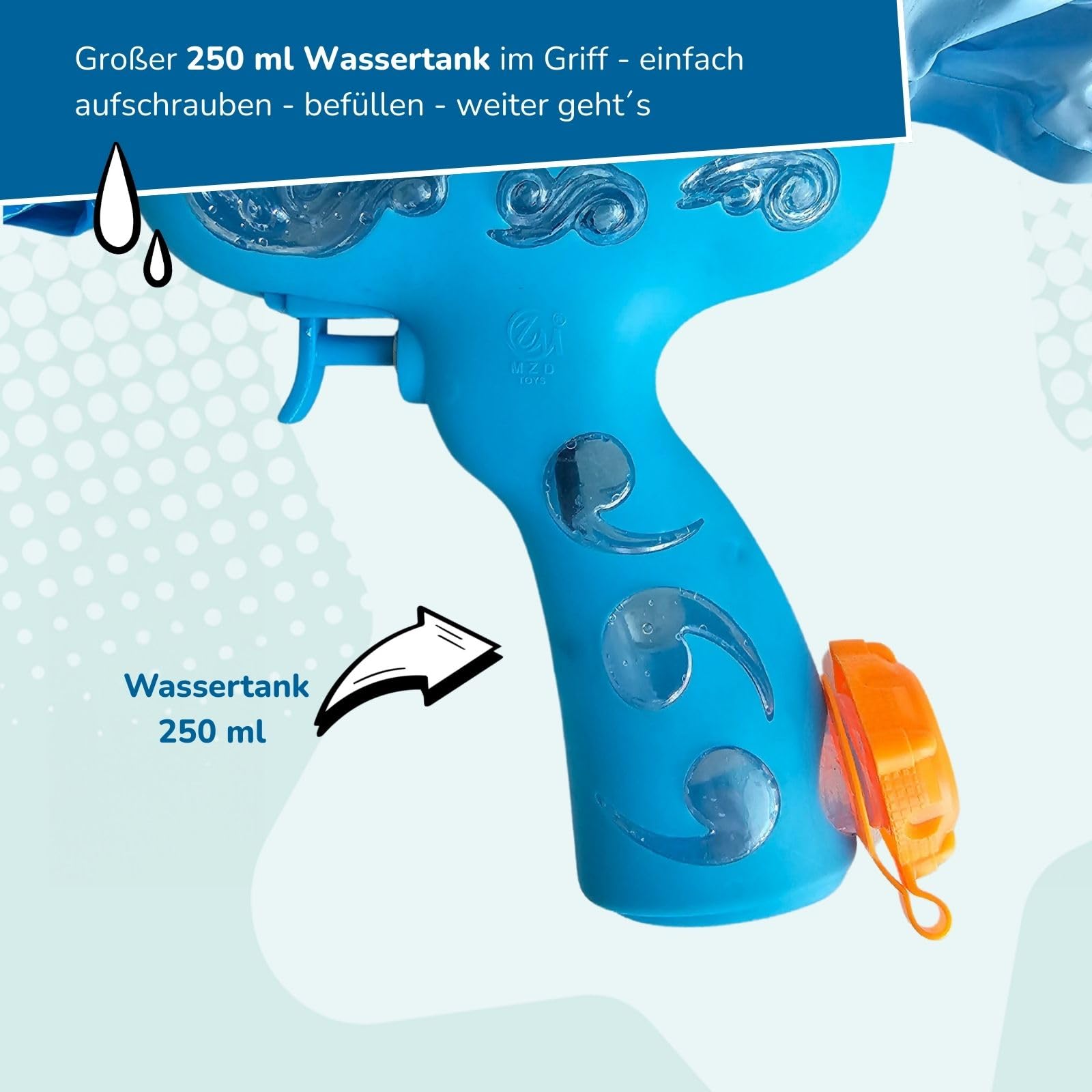 alldoro-aufblasbare-xxl-wasserpistole-delfin-72-cm-mit-luftpumpe image 5