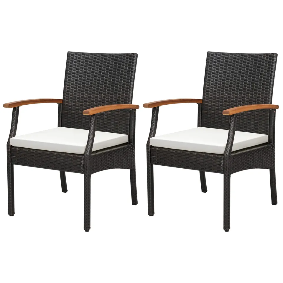 komfotteu-rattan-gartenstuhl-set-2er-mit-kissen-bis-180-kg-pe-rattan image 1