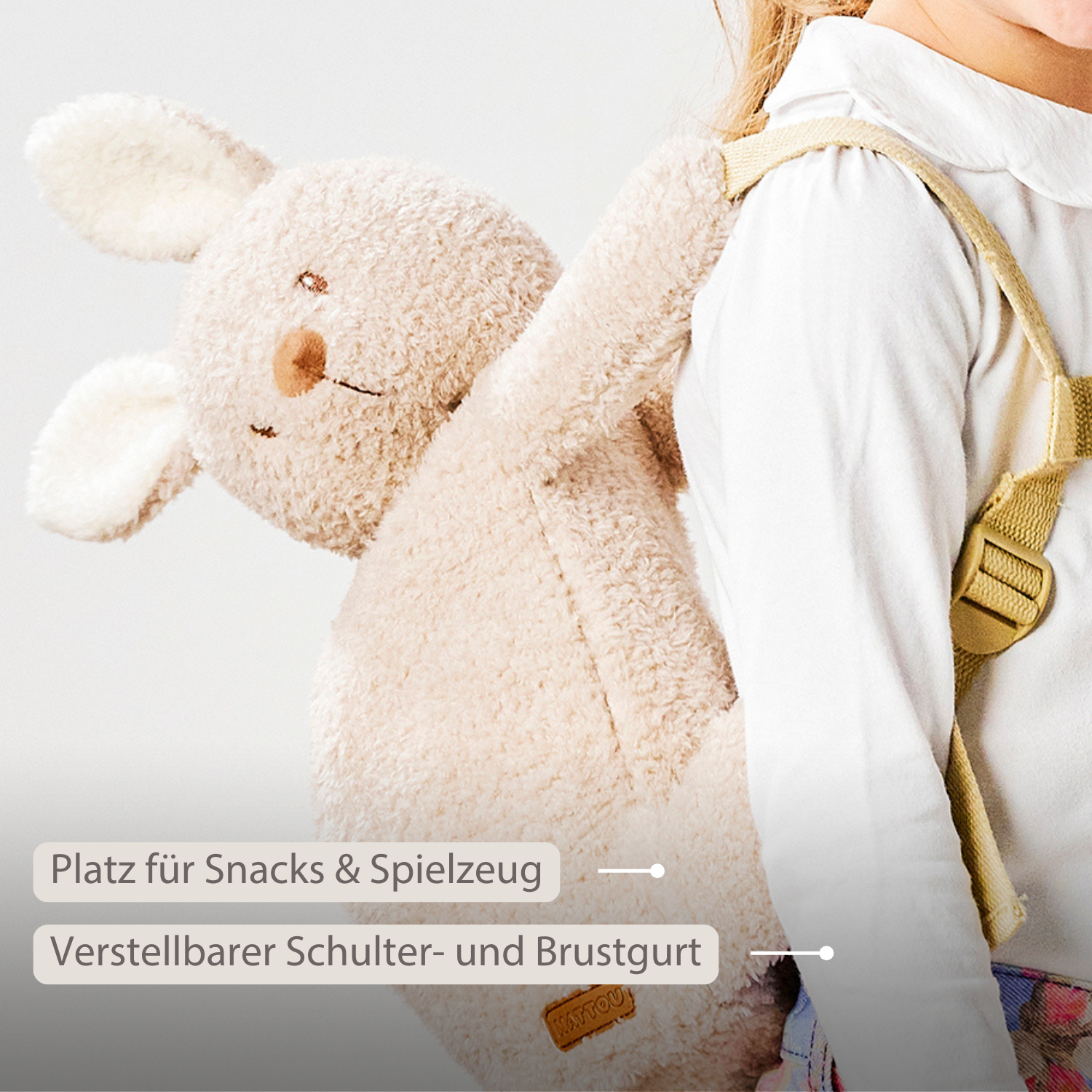 nattou-teddy-kuschel-rucksack-kaninchen-30-cm-ecru image 3