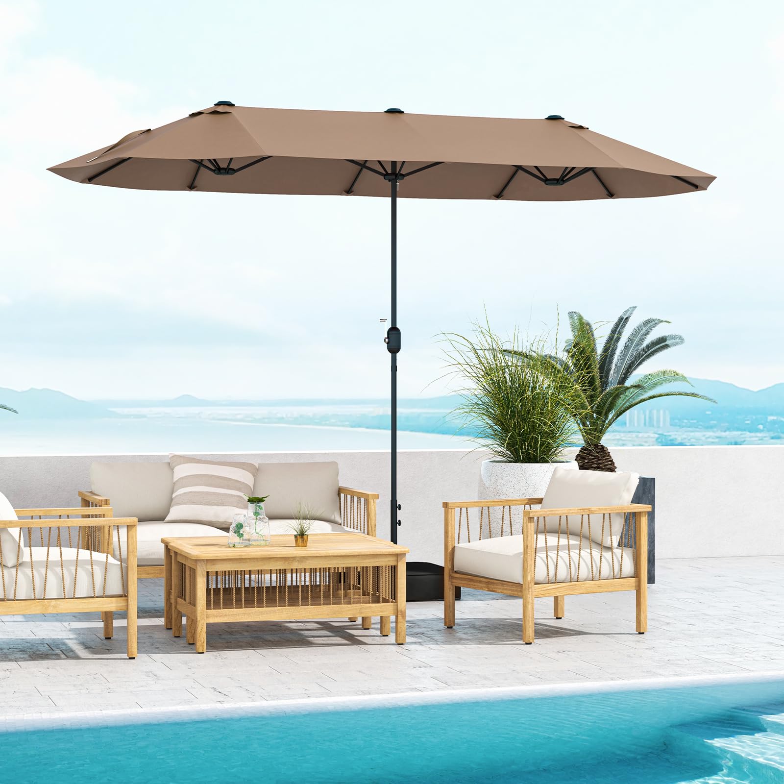 komfotteu-sonnenschirm-rechteckig-396x201-cm-f-r-6-personen image 2