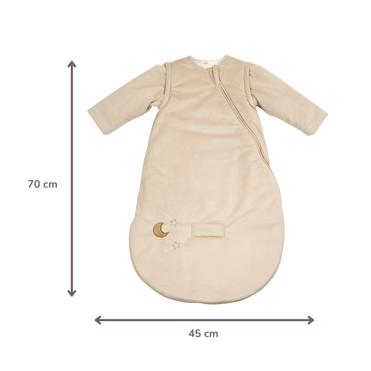 nattou-loulou-schlafsack-70-cm-tog-2-5-mit-rmeln-sand image 6