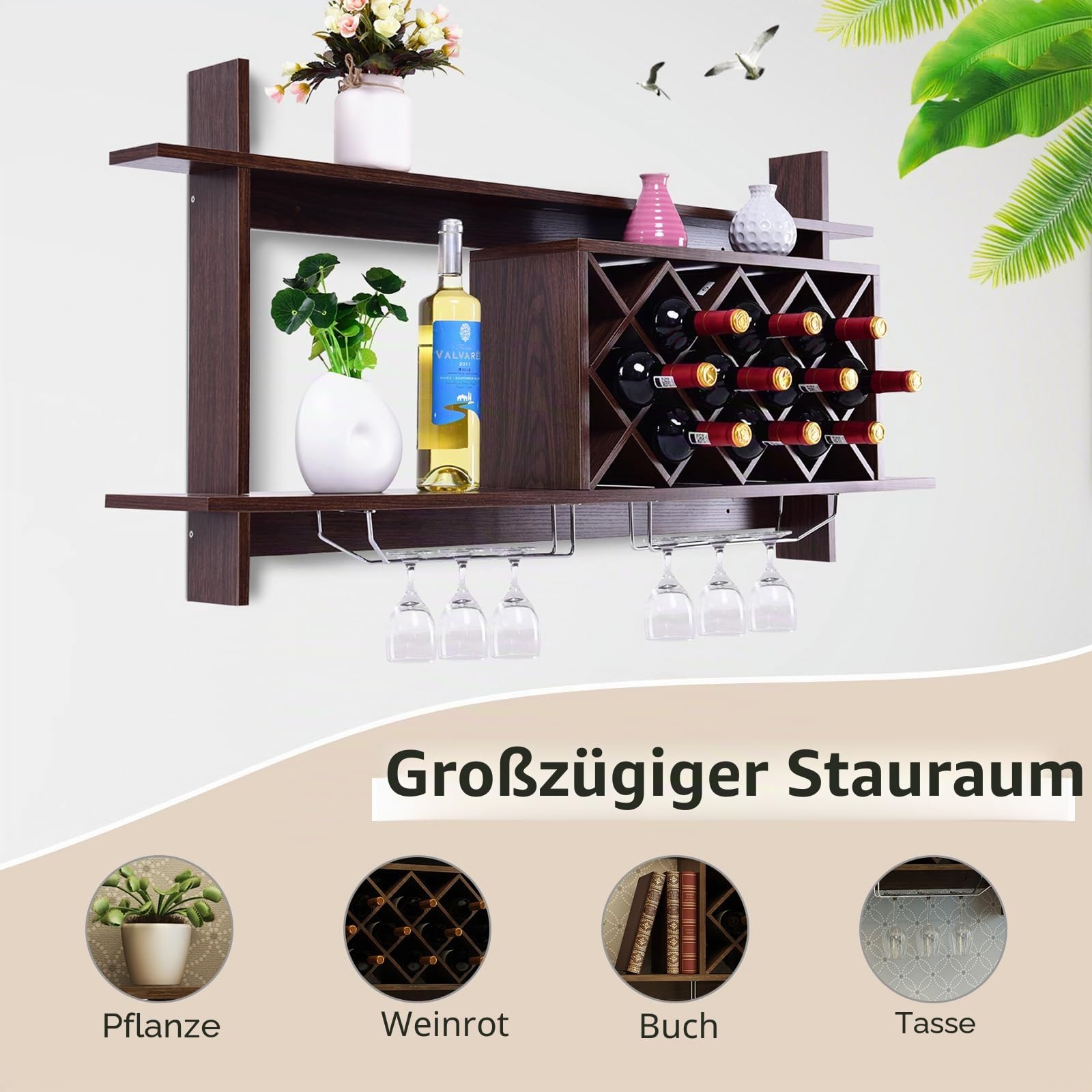 komfotteu-wandregal-weinregal-f-r-10-flaschen-120x58x20-cm-mit-glashaltern image 5