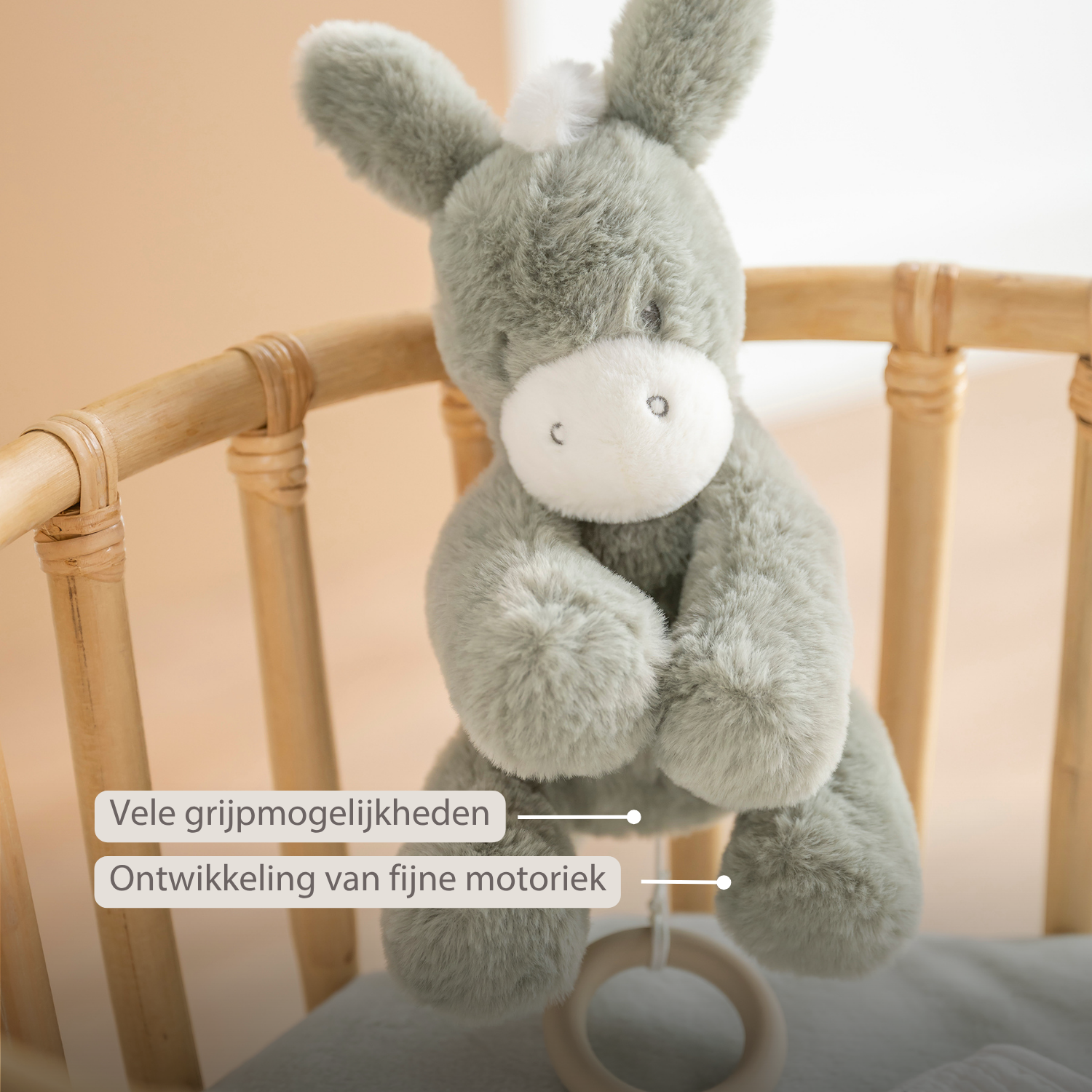 nattou-loulou-spieluhr-esel-30-cm-dunkelgr-n image 8