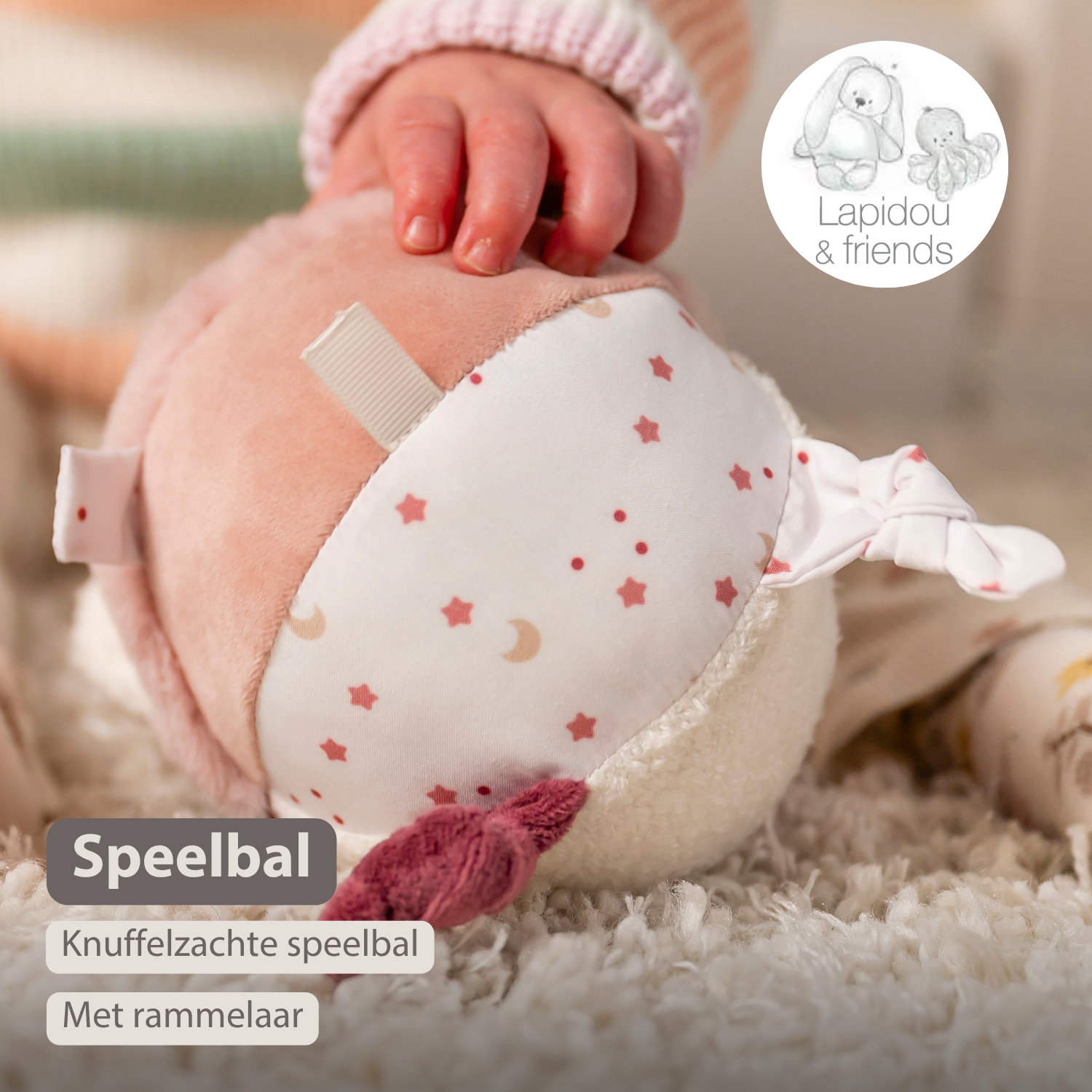 nattou-lapidou-kuschelball-15-cm-aktivit-tsball-puderrosa-mit-rassel image 8