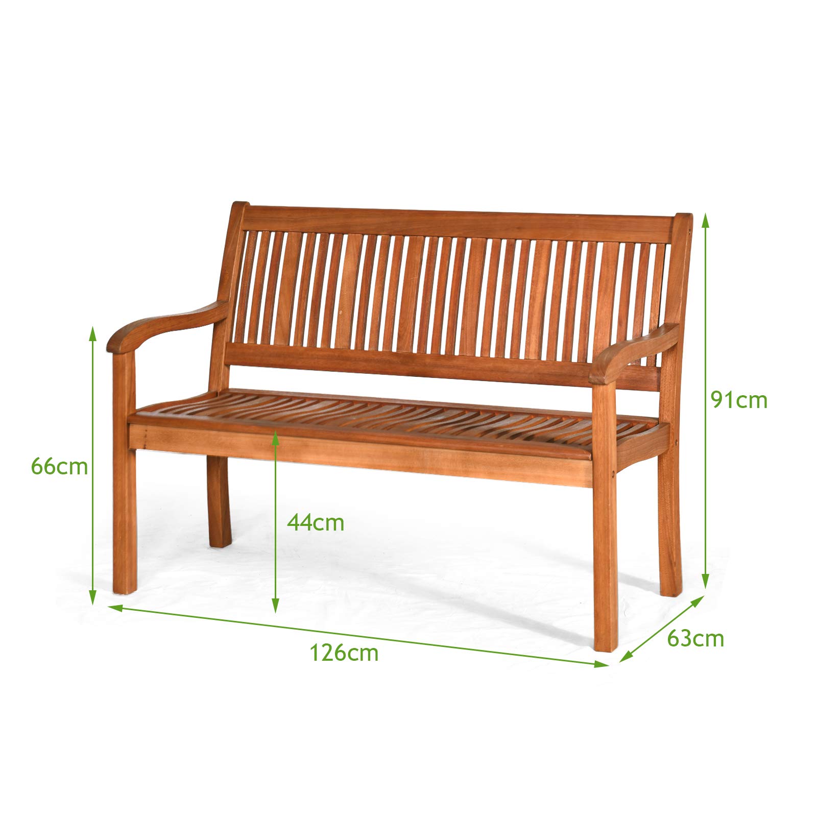 komfotteu-gartenbank-aus-eukalyptus-126-x-63-x-91-cm-bis-360-kg image 3