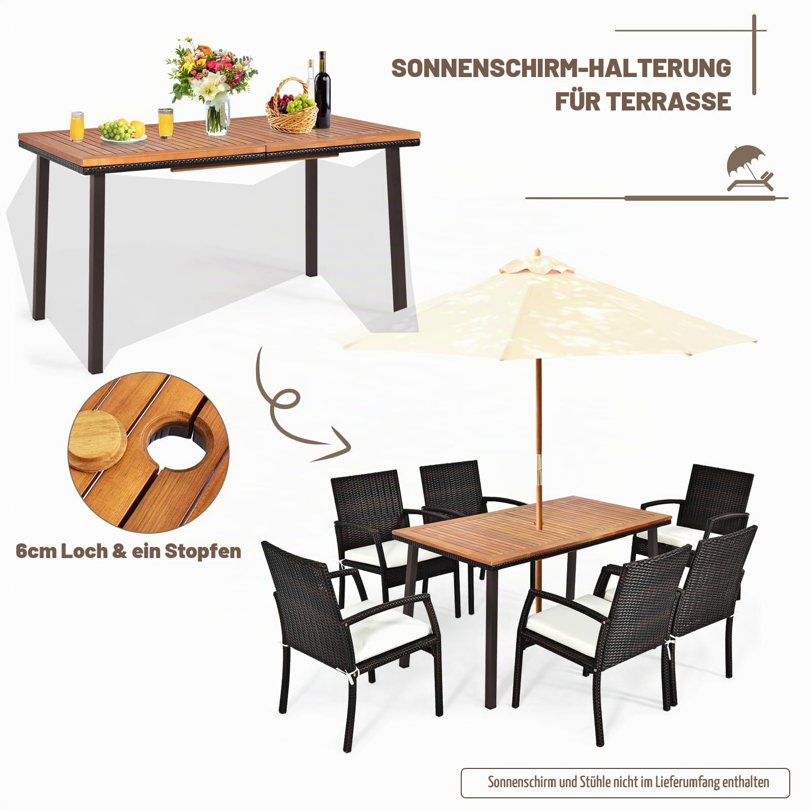 komfotteu-gartentisch-akazienholz-140-x-75-x-76-cm-esstisch-mit-schirmloch-6-8-p image 4