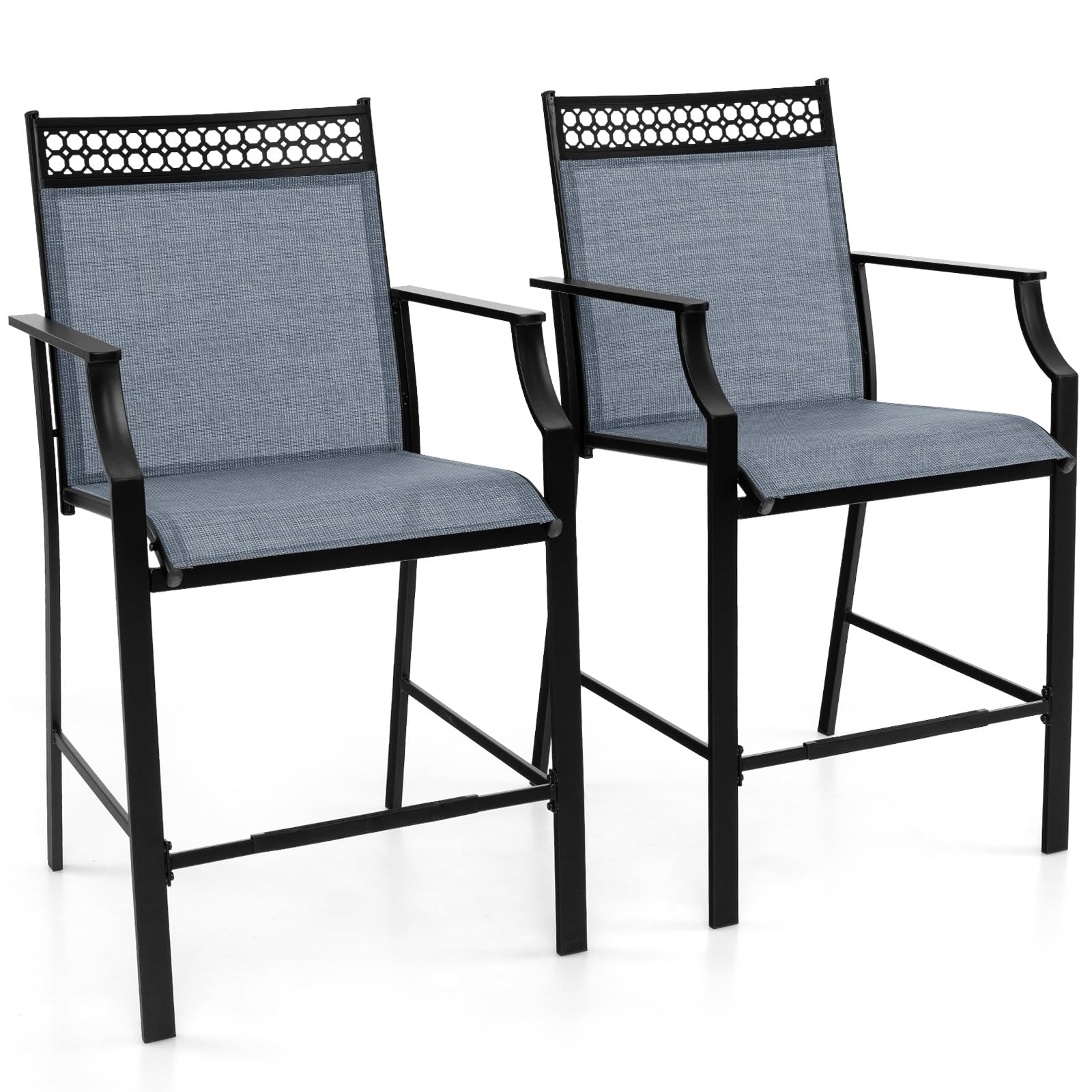 komfotteu-gartenst-hle-2er-set-barhocker-blau-mit-fu-st-tze image 1