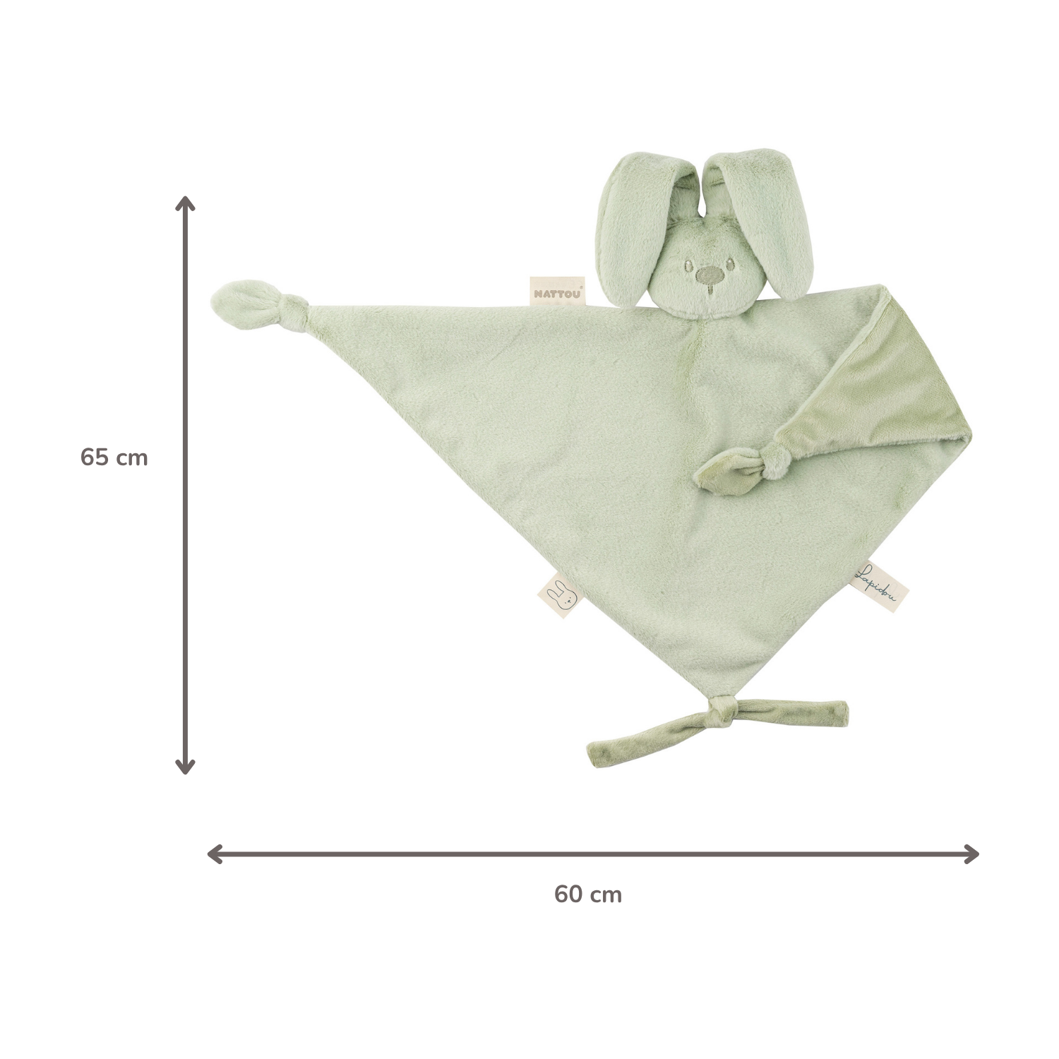 nattou-lapidou-baby-schmusetuch-doudou-hase-65-x-40-cm-lindgr-n image 6