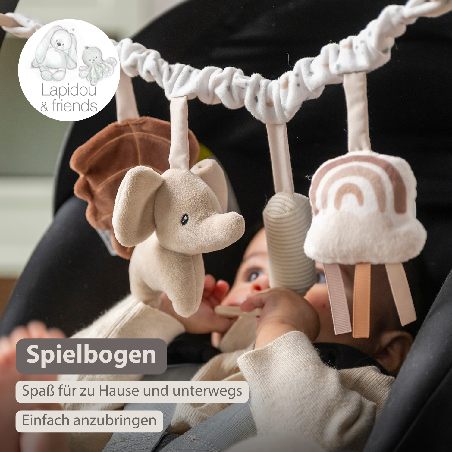 nattou-lapidou-kinderwagen-aktivit-tsbogen-beige image 2